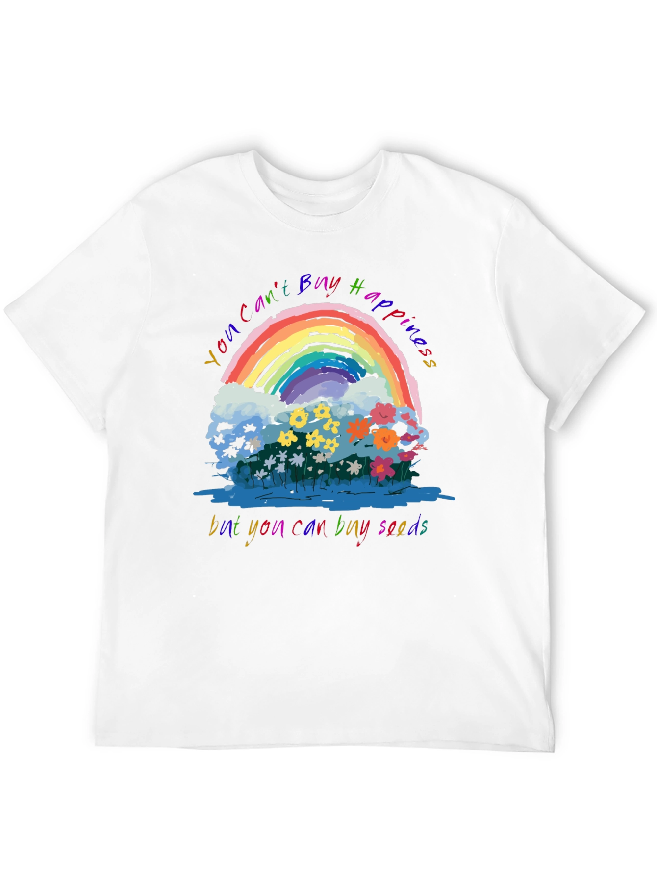 Happiness Seeds Graphic T-Shirt