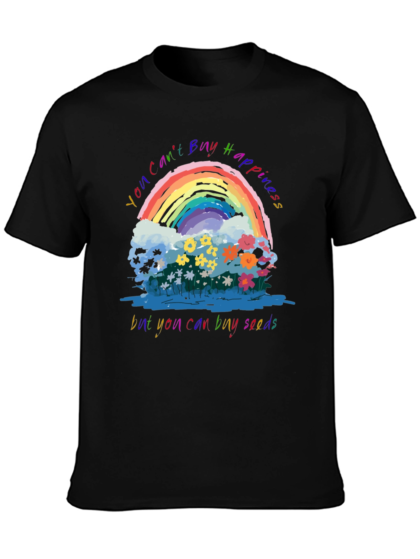 Happiness Seeds Graphic T-Shirt