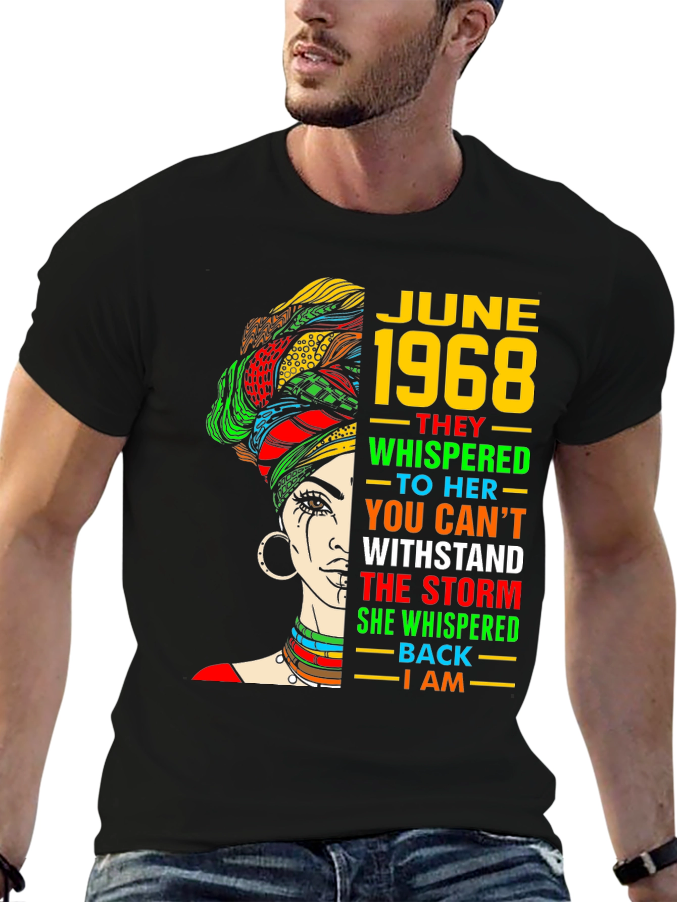 June 1968 Black Woman T-Shirt