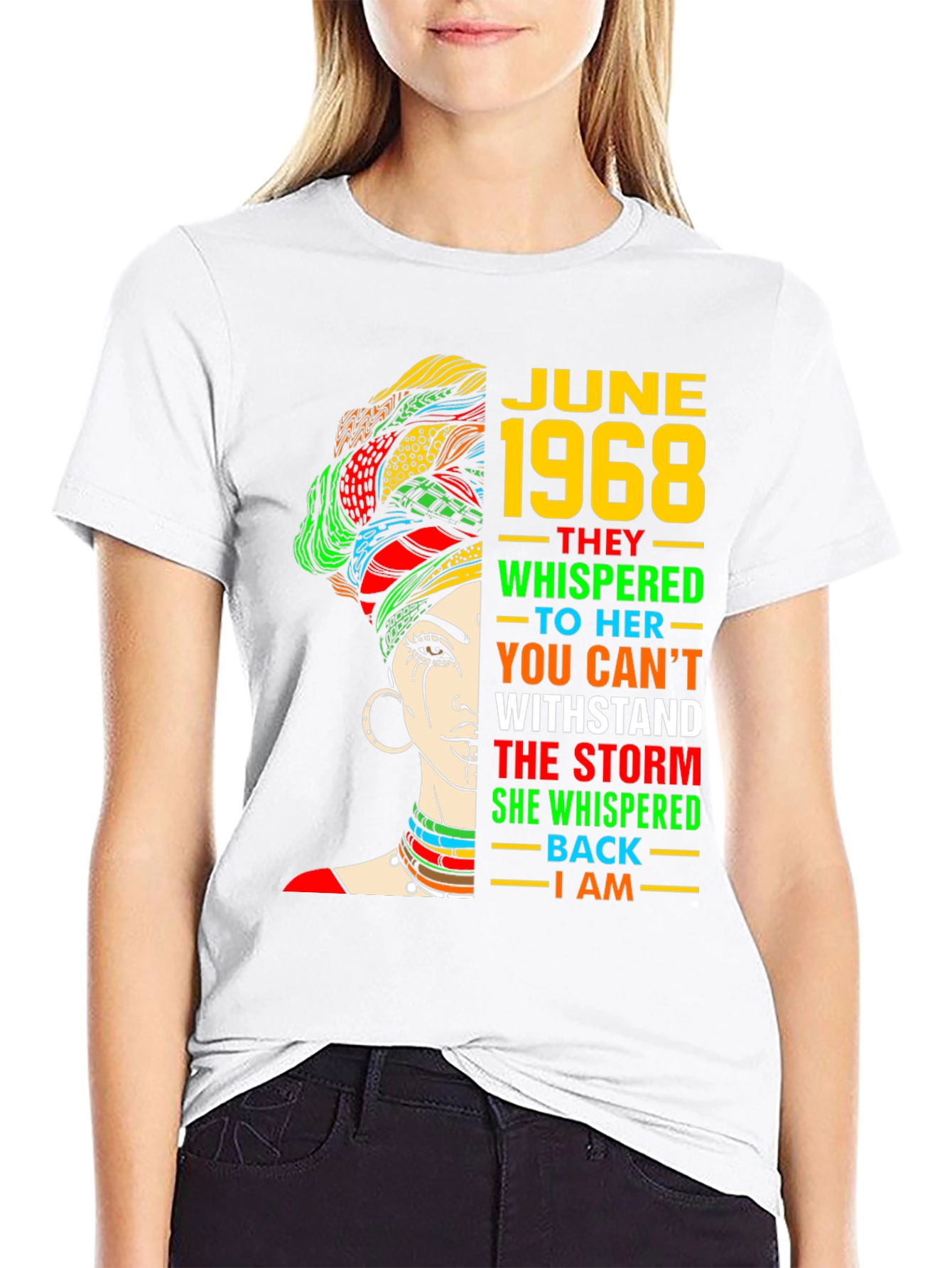 June 1968 Black Woman T-Shirt