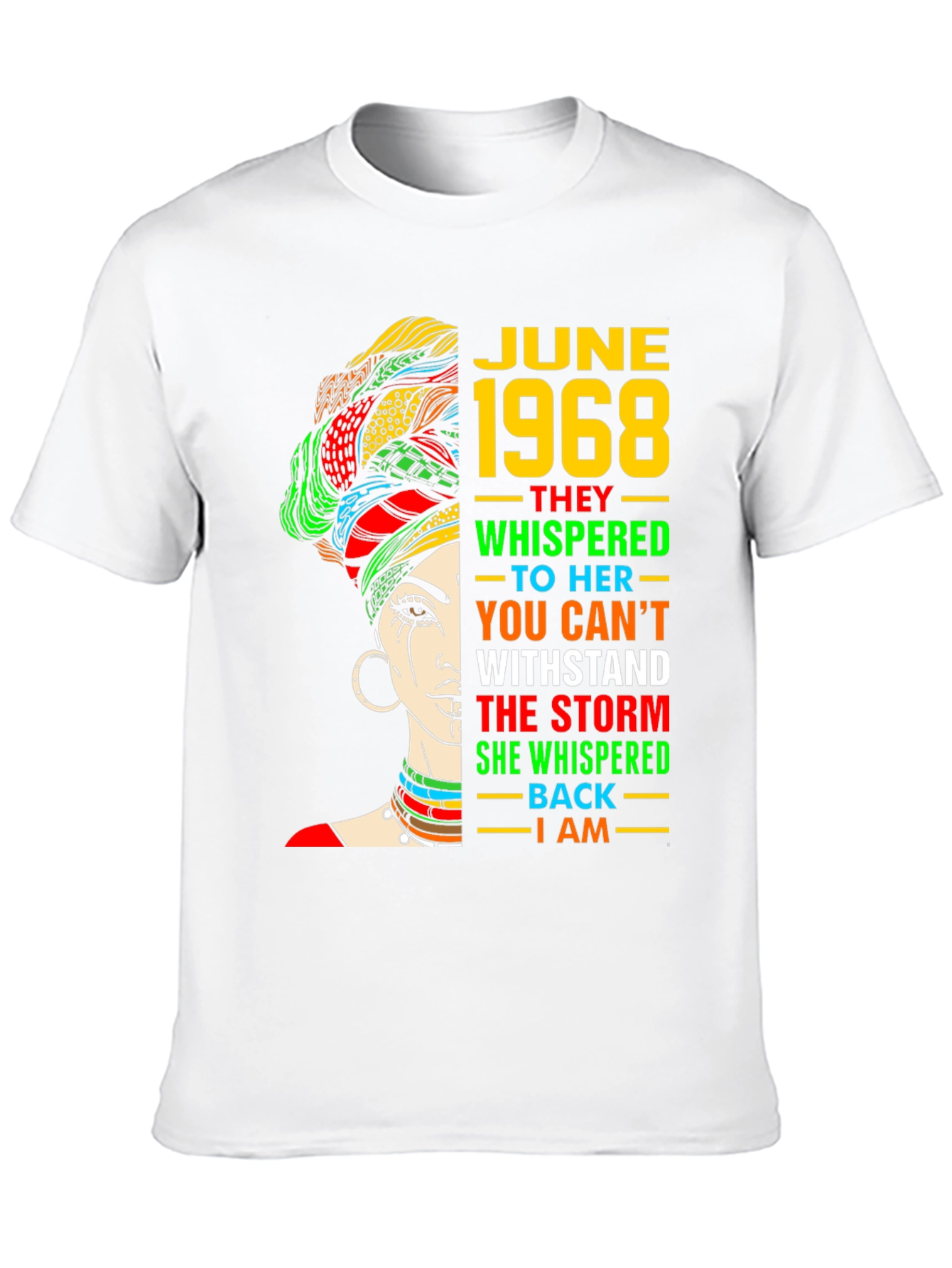 June 1968 Black Woman T-Shirt