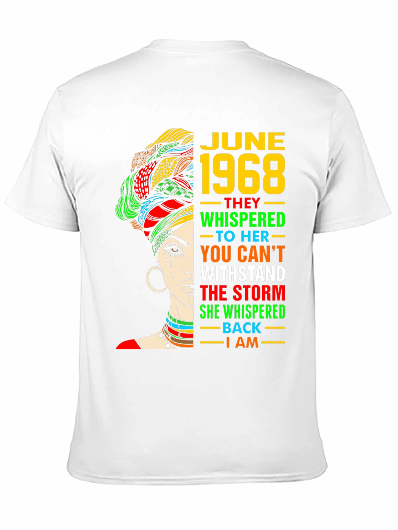 June 1968 Black Woman T-Shirt