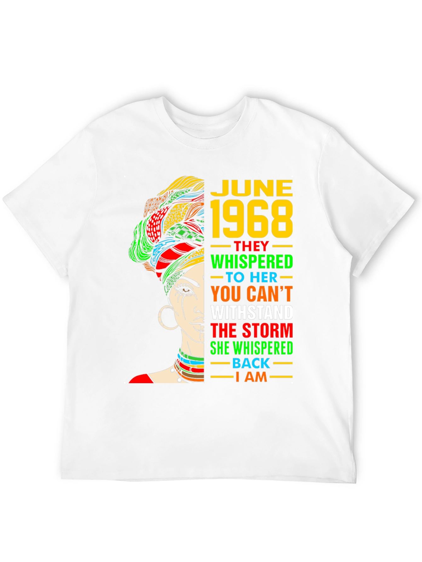 June 1968 Black Woman T-Shirt