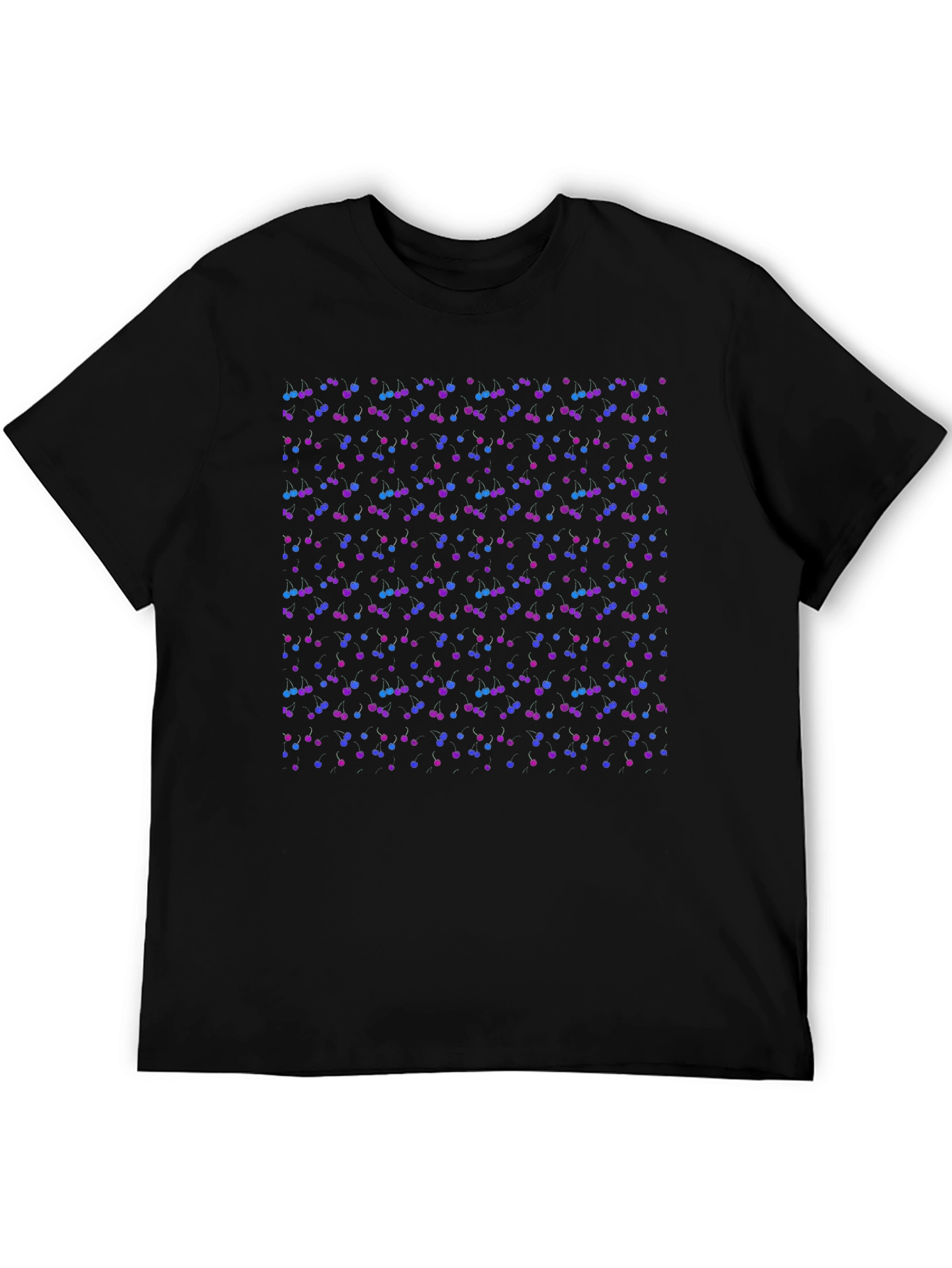Black Cherry Print Tee