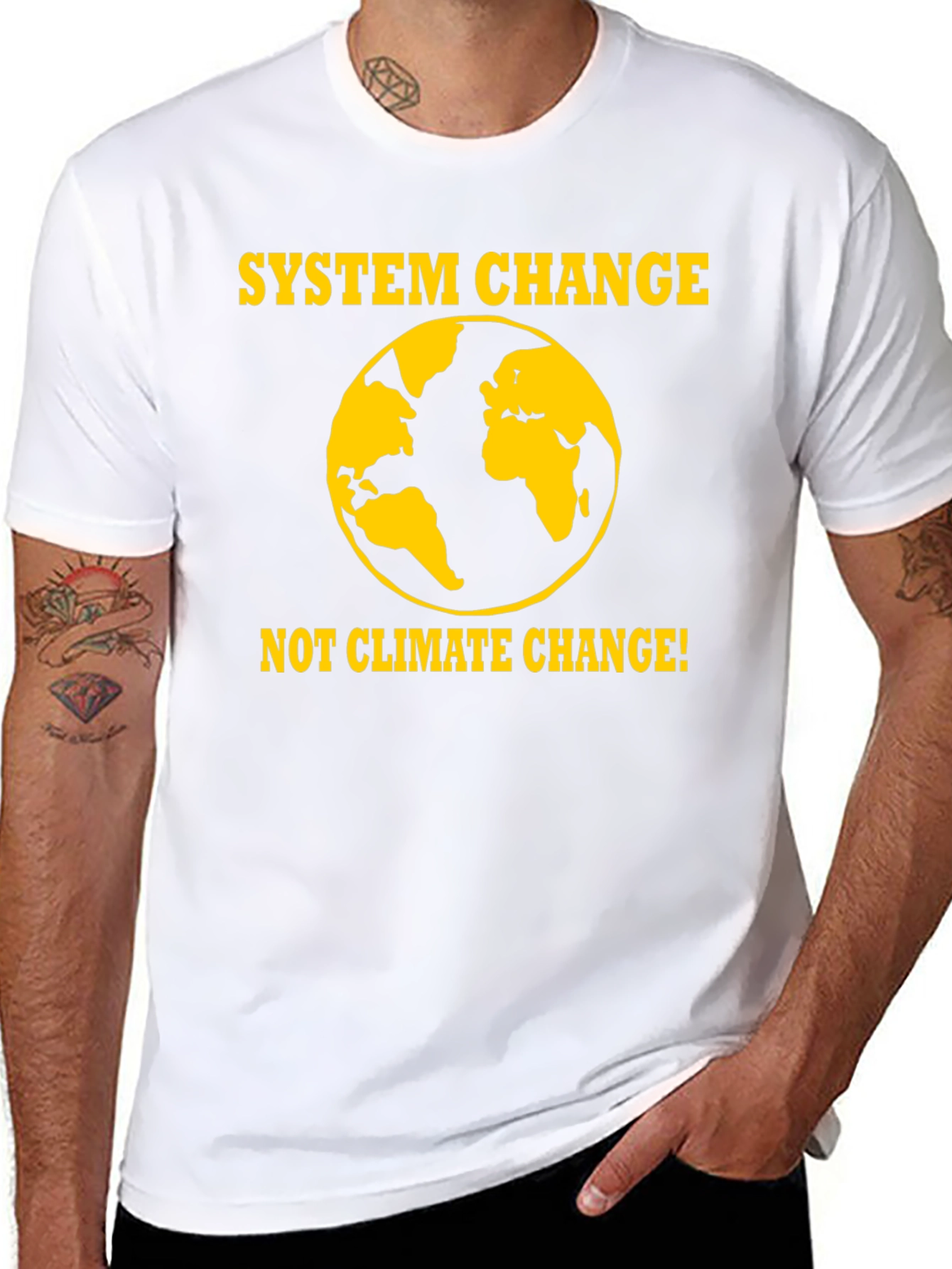 System Change T-Shirt - Global Awareness Tee