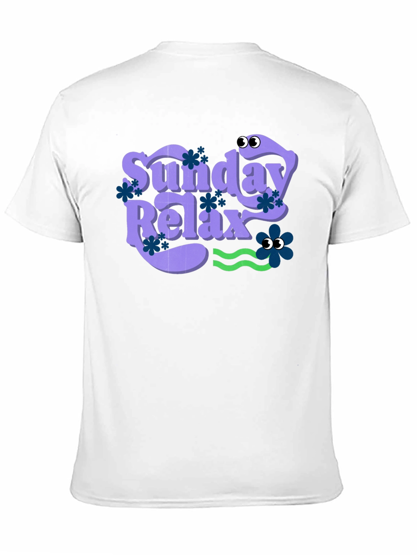 Sunday Relax Graphic Tee - Casual Comfort
