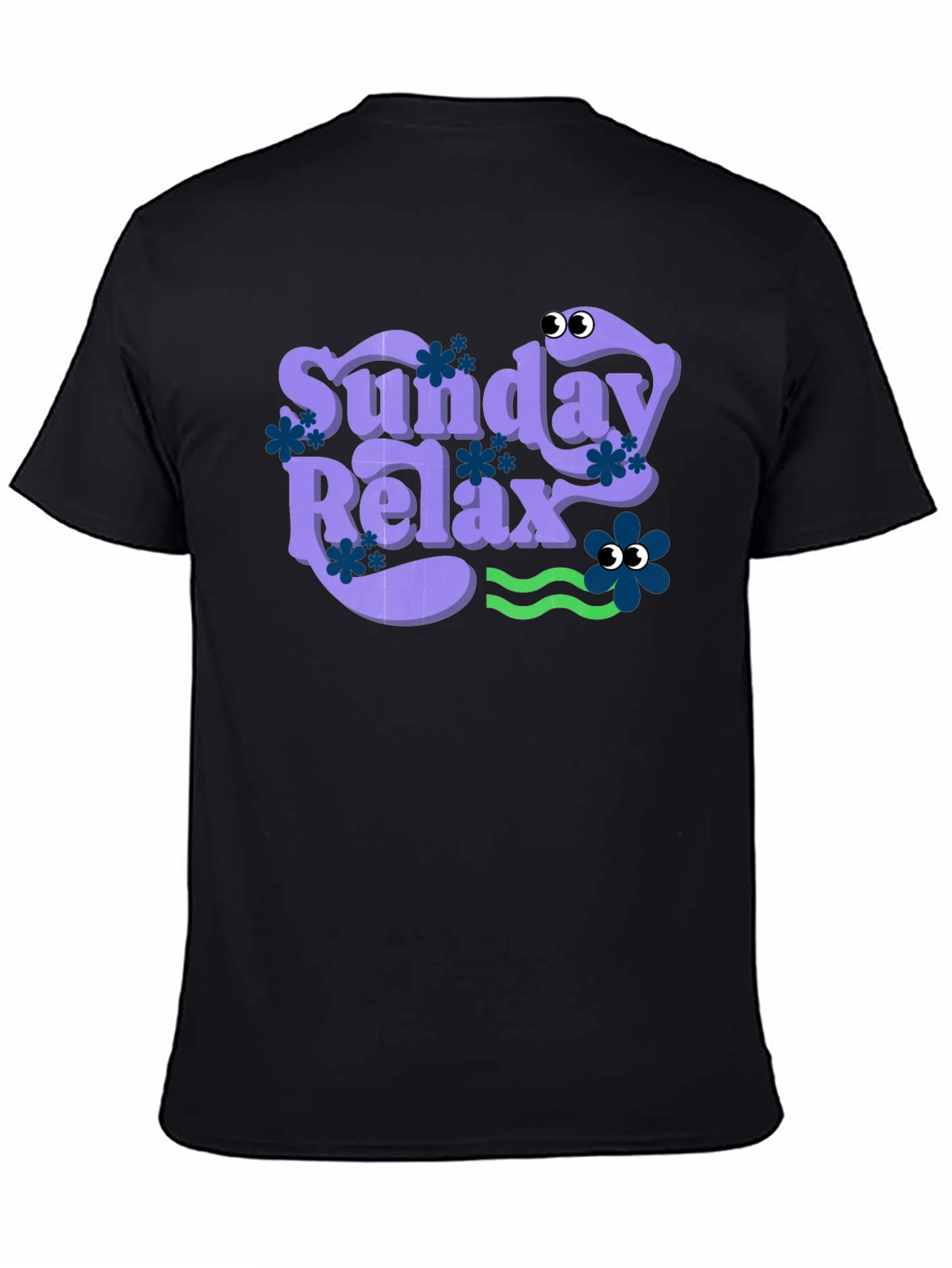 Sunday Relax Graphic Tee - Casual Comfort