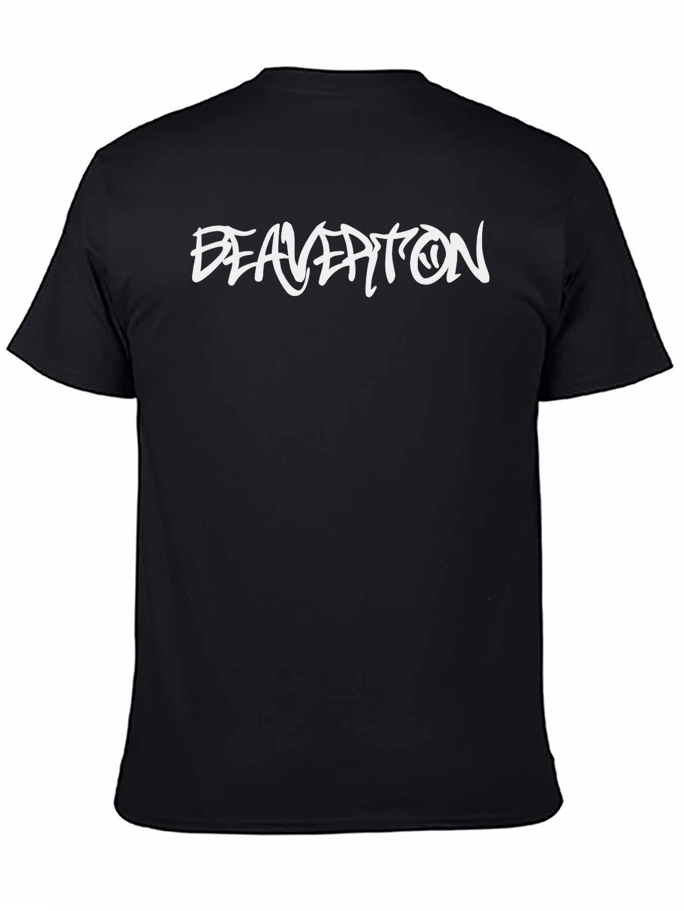 Beaverton T-Shirt - Black Graphic Tee