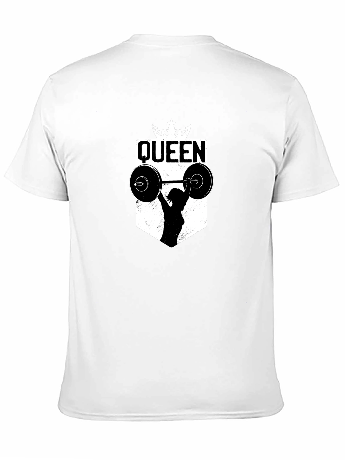 Weightlifting Queen Black T-Shirt
