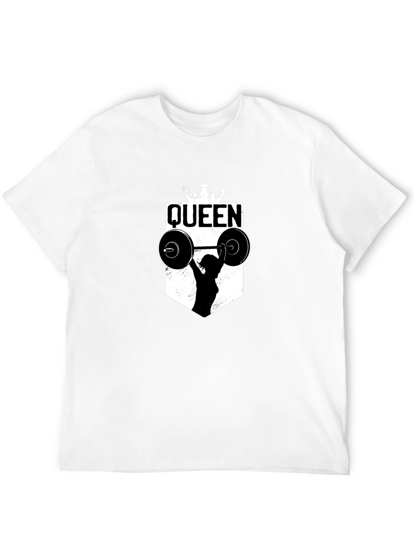 Weightlifting Queen Black T-Shirt