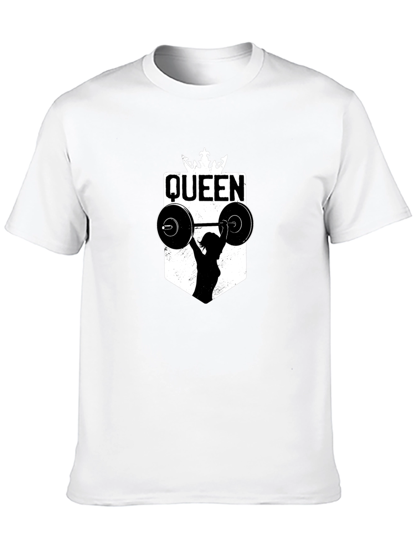 Weightlifting Queen Black T-Shirt