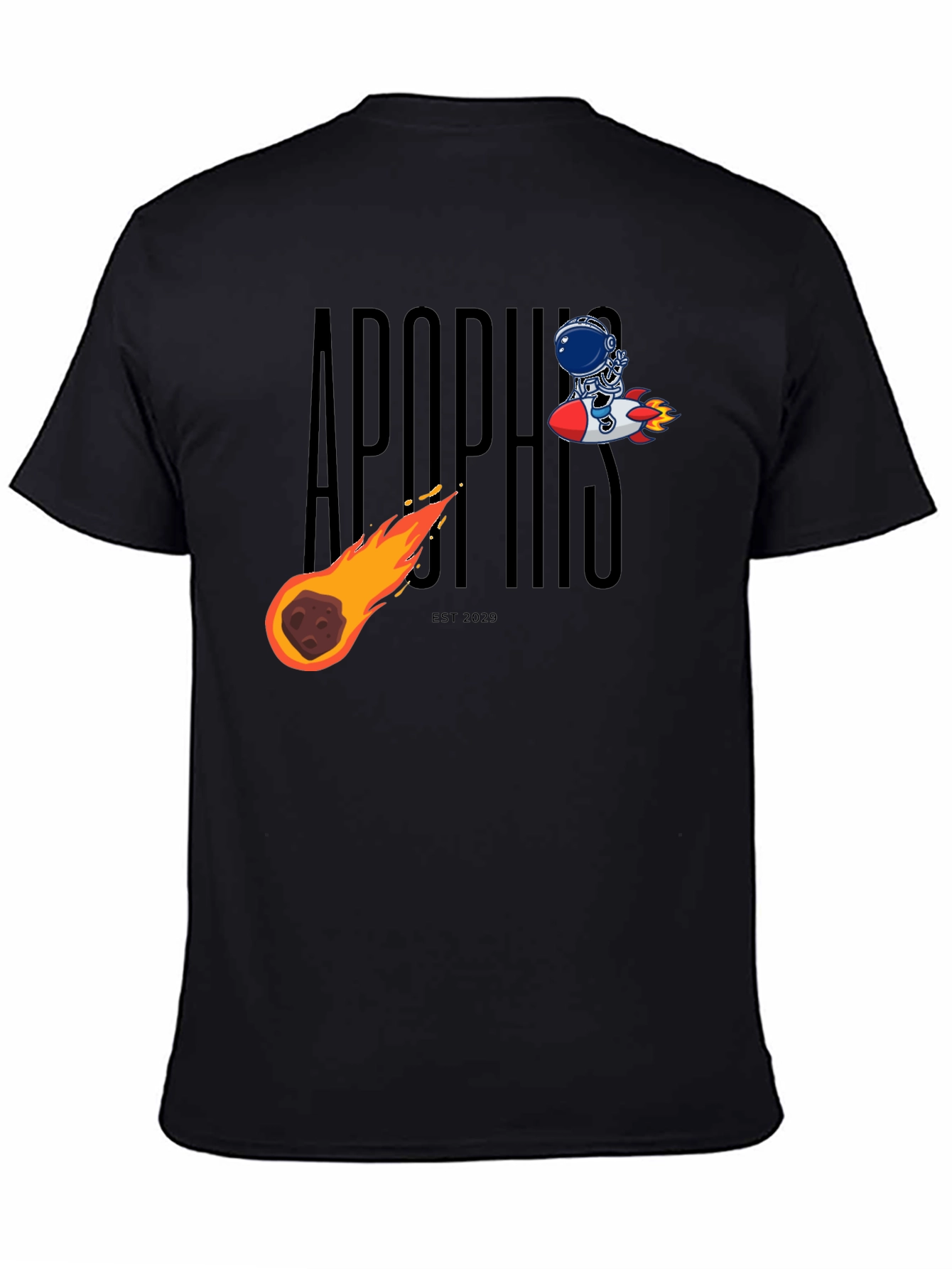 Apophis Asteroid Collision T-Shirt - Space & Sci-Fi Design