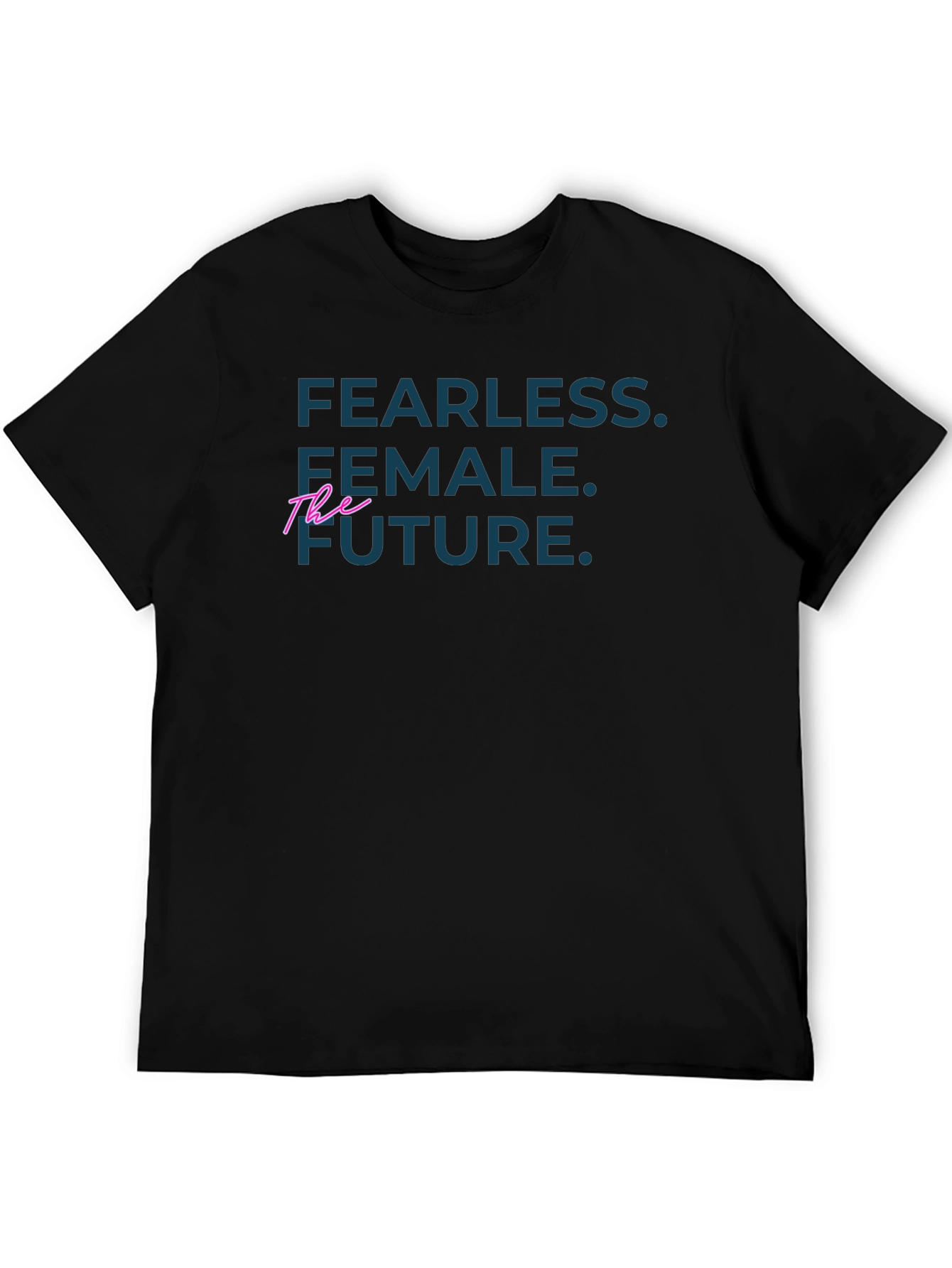 Fearless Female Future Graphic Tee - Black