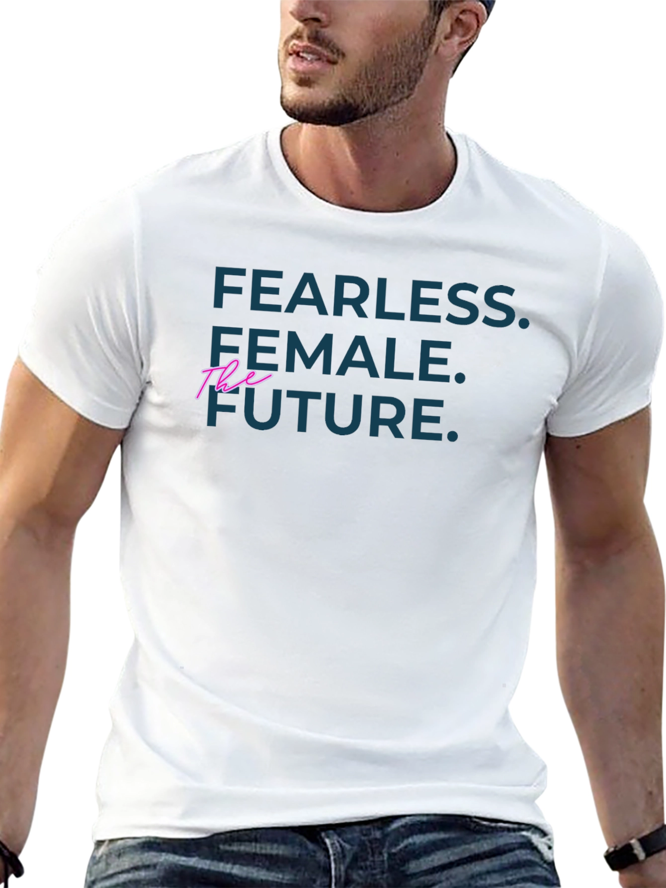 Fearless Female Future Graphic Tee - Black