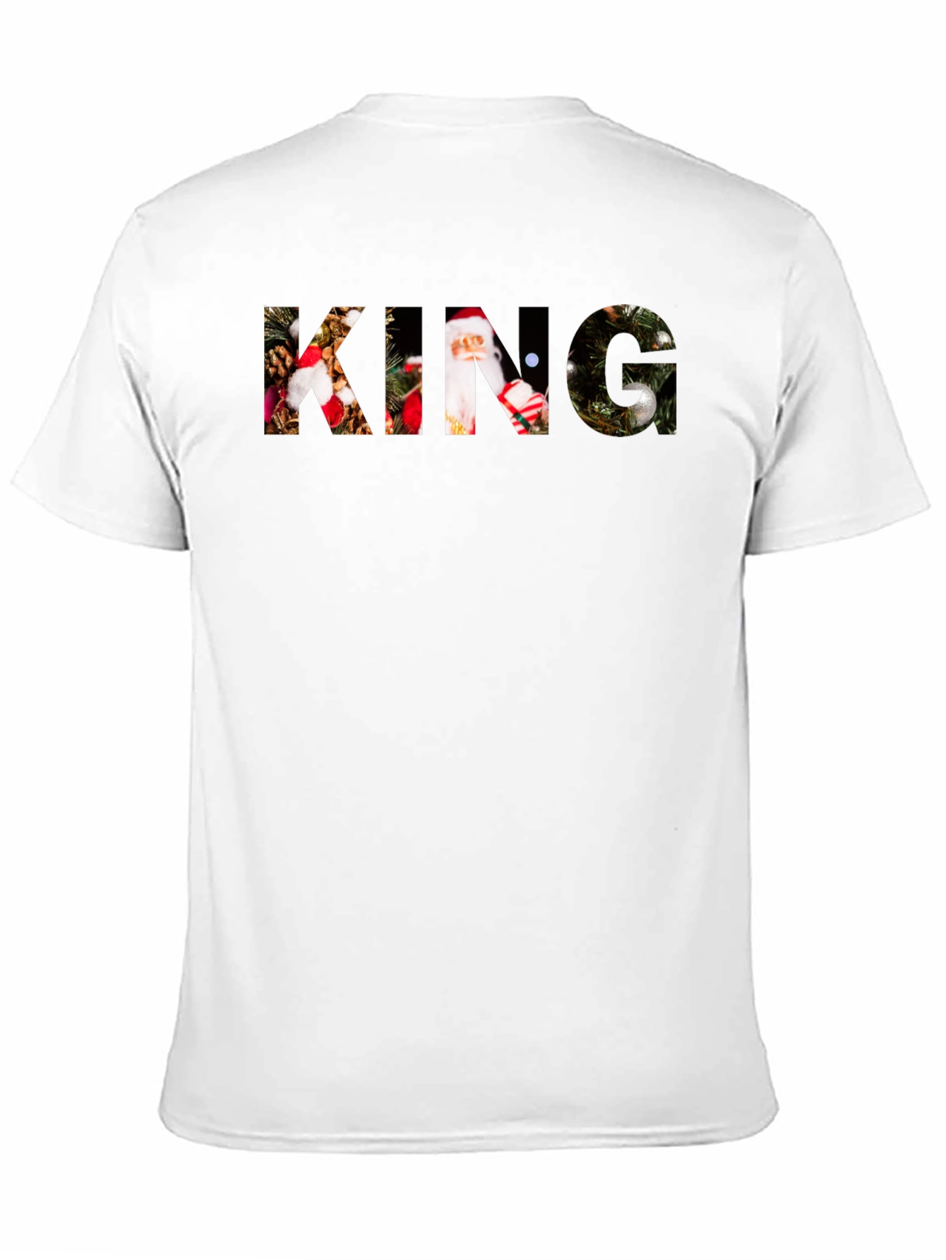 Festive KING Christmas Graphic Tee