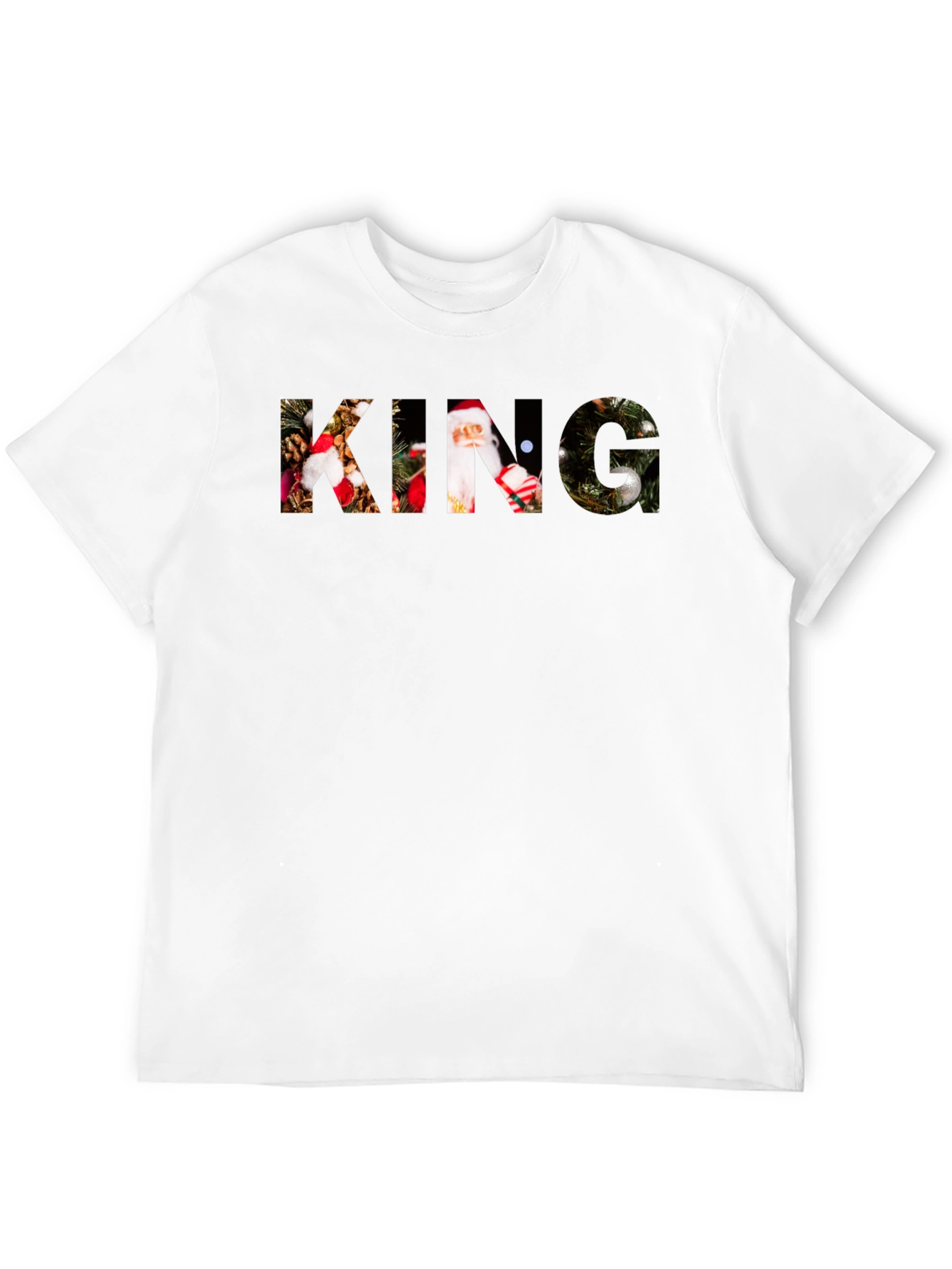 Festive KING Christmas Graphic Tee