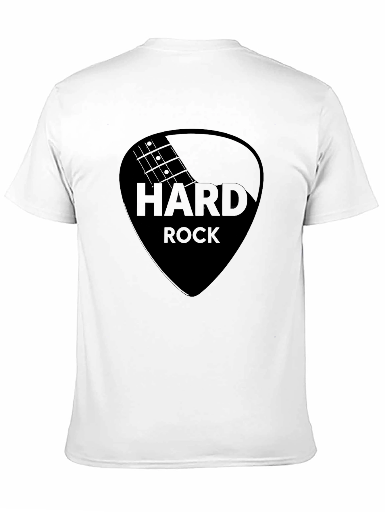 Hard Rock Black Graphic Tee - Classic Rocker Style