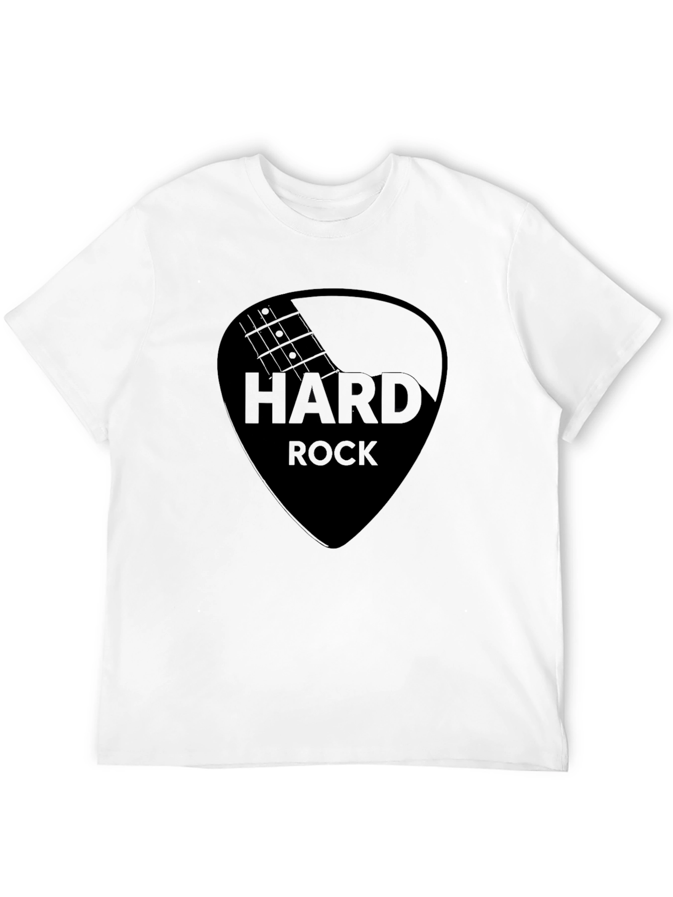 Hard Rock Black Graphic Tee - Classic Rocker Style