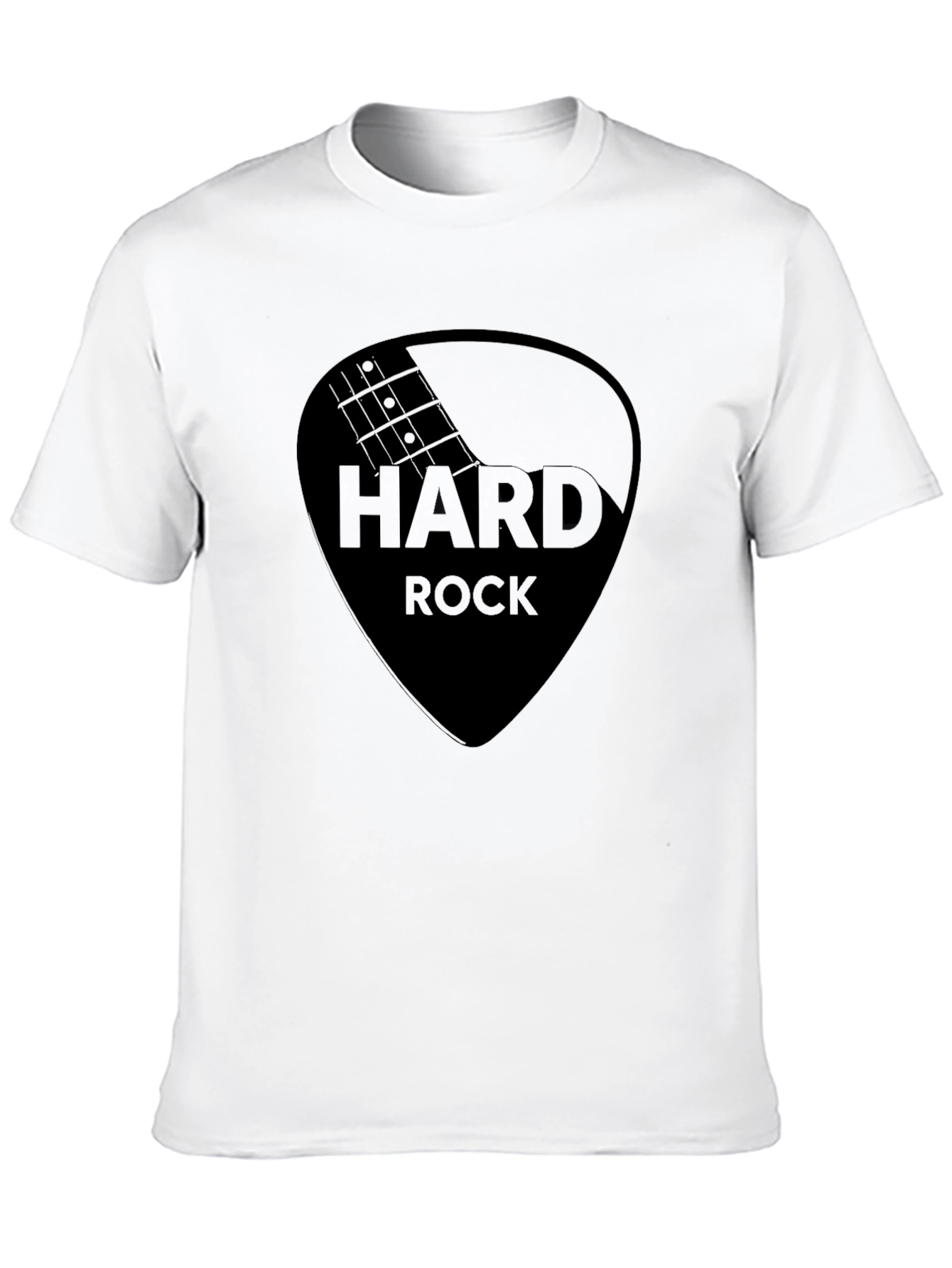 Hard Rock Black Graphic Tee - Classic Rocker Style