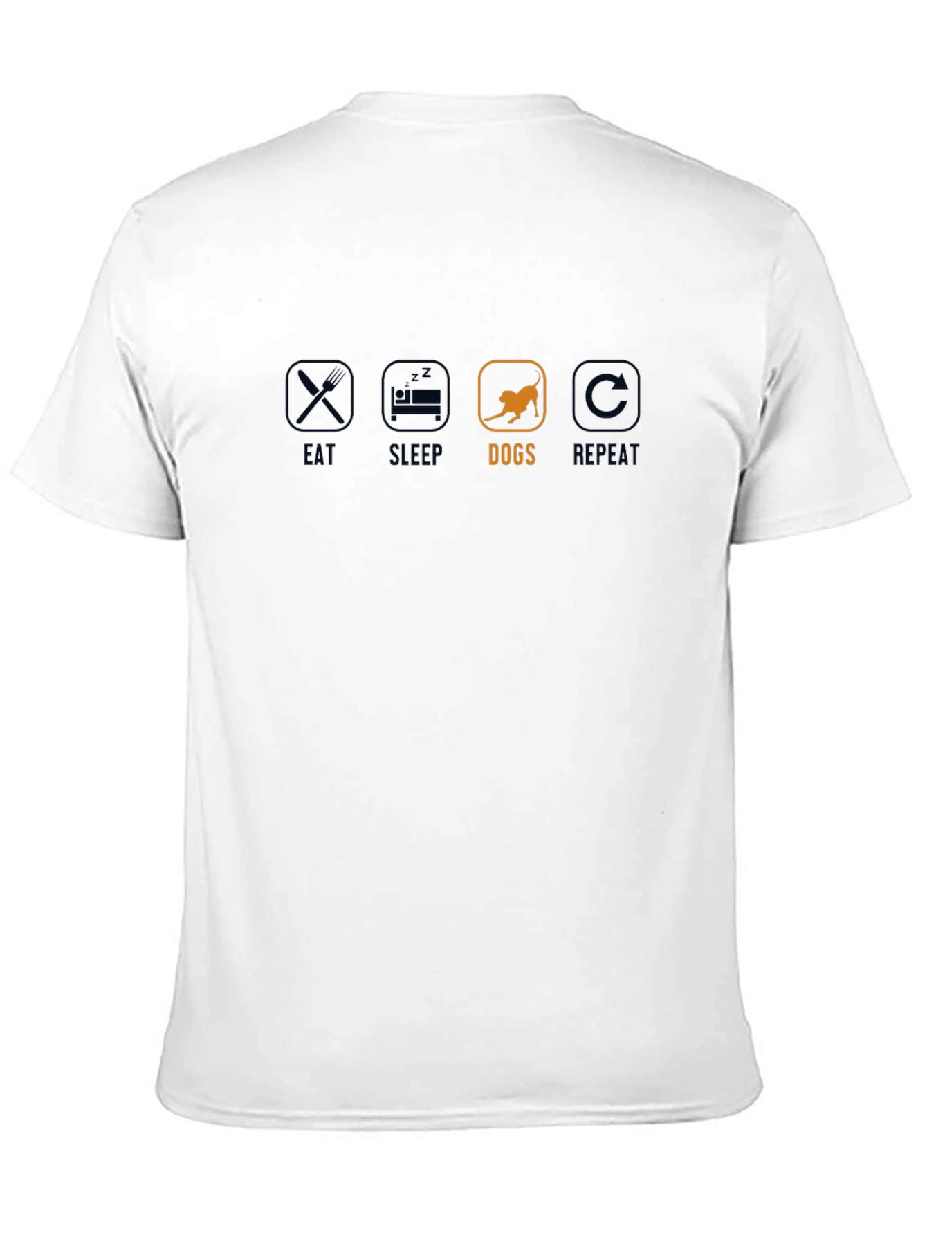Eat Sleep Dogs Repeat T-Shirt