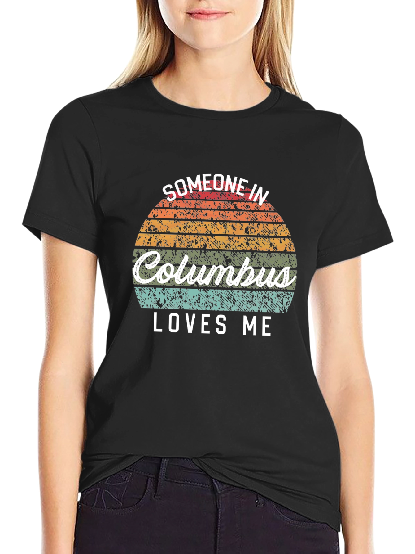 Columbus Loves Me Graphic T-Shirt