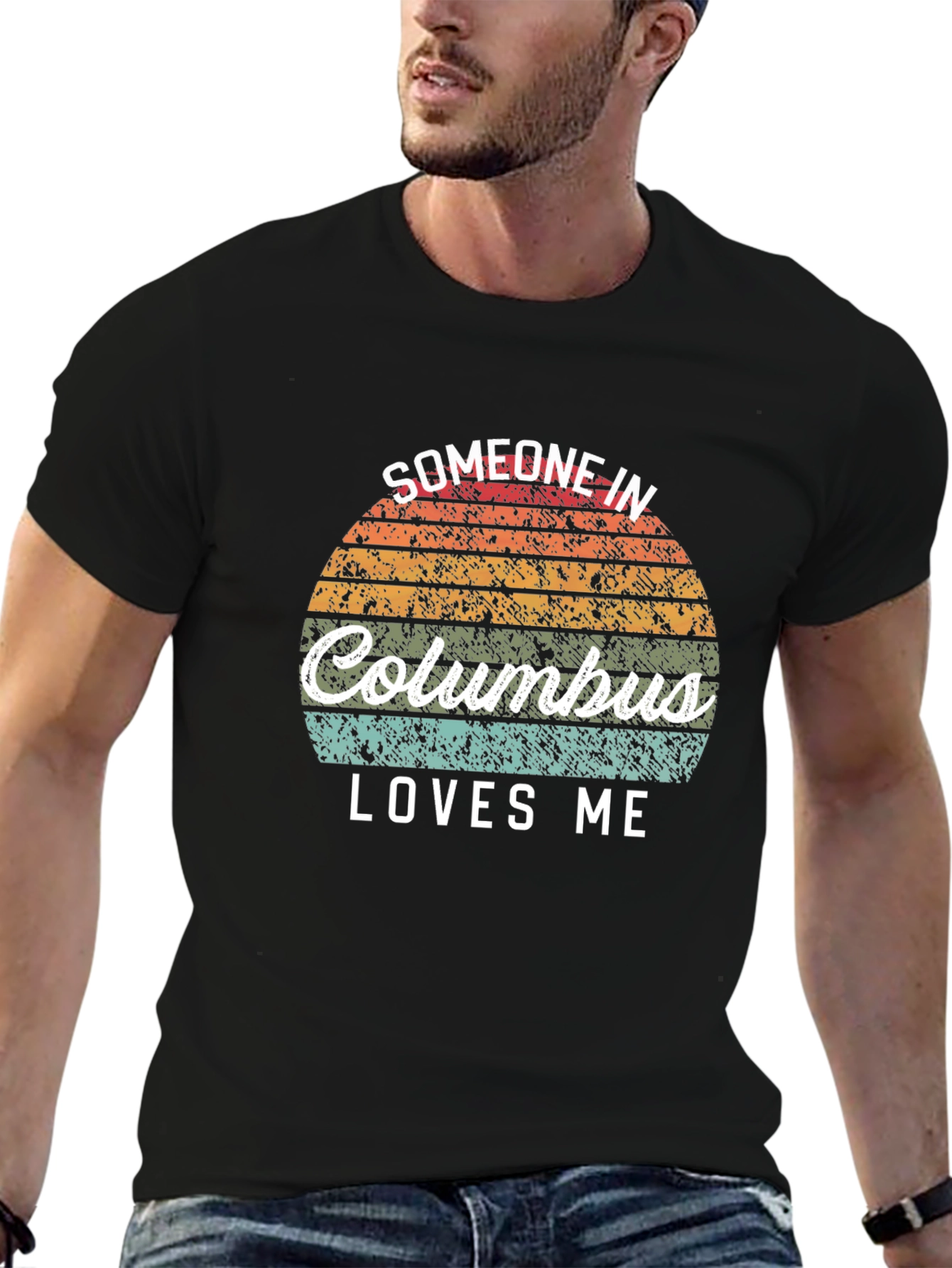Columbus Loves Me Graphic T-Shirt