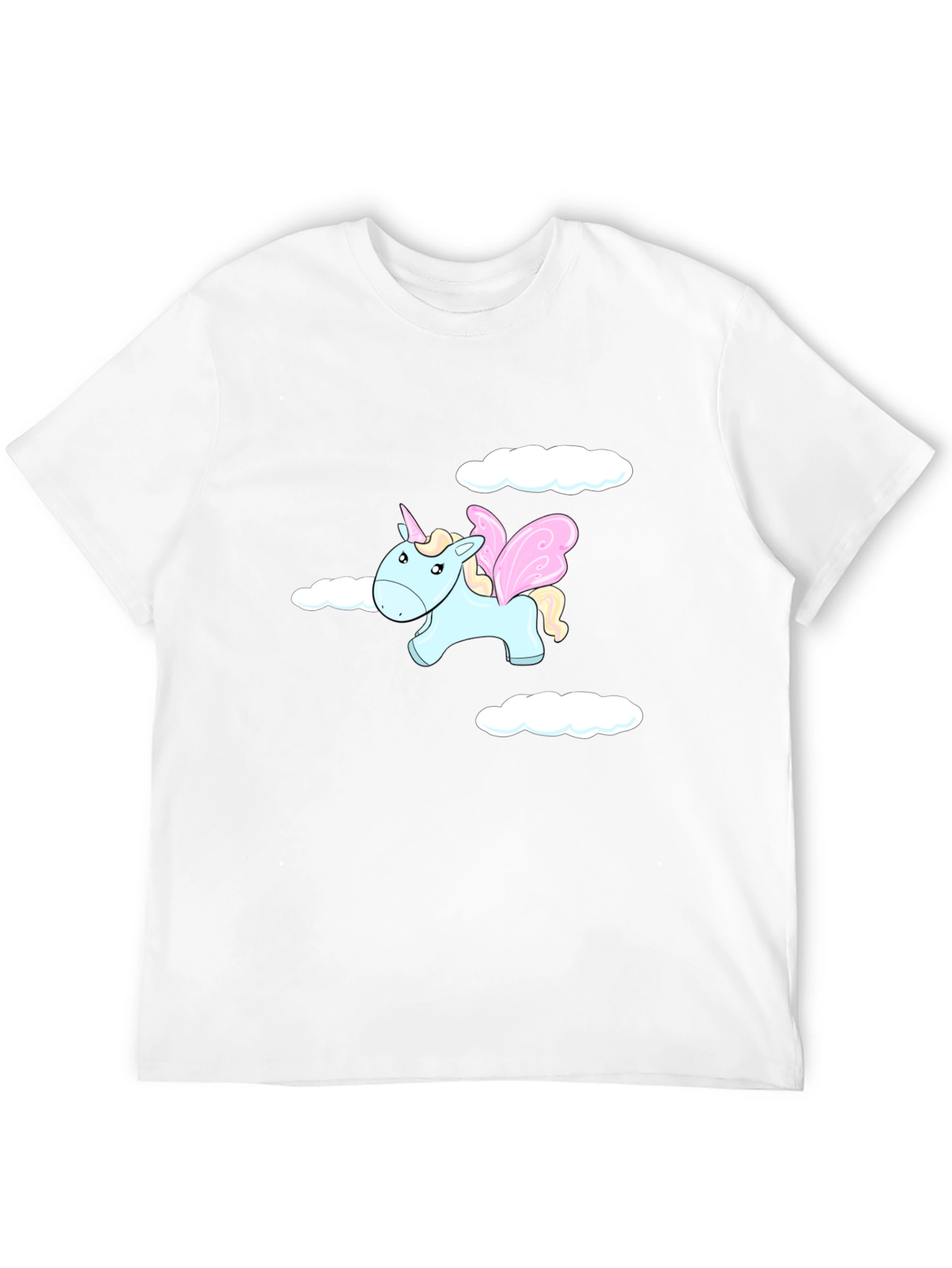 Unicorn Dreams Mens Black T-Shirt