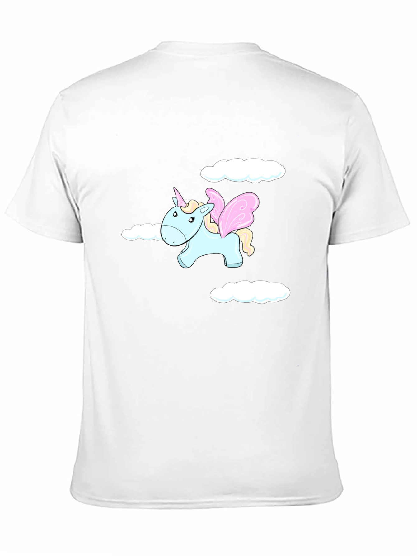 Unicorn Dreams Mens Black T-Shirt