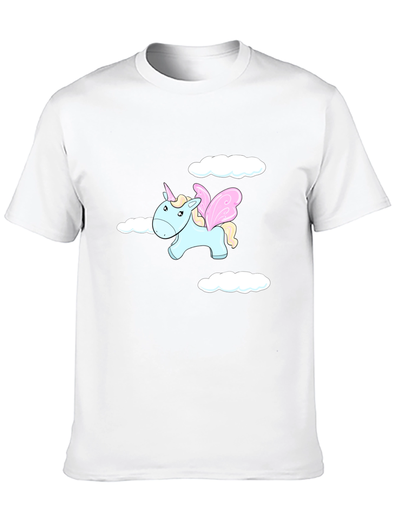 Unicorn Dreams Mens Black T-Shirt