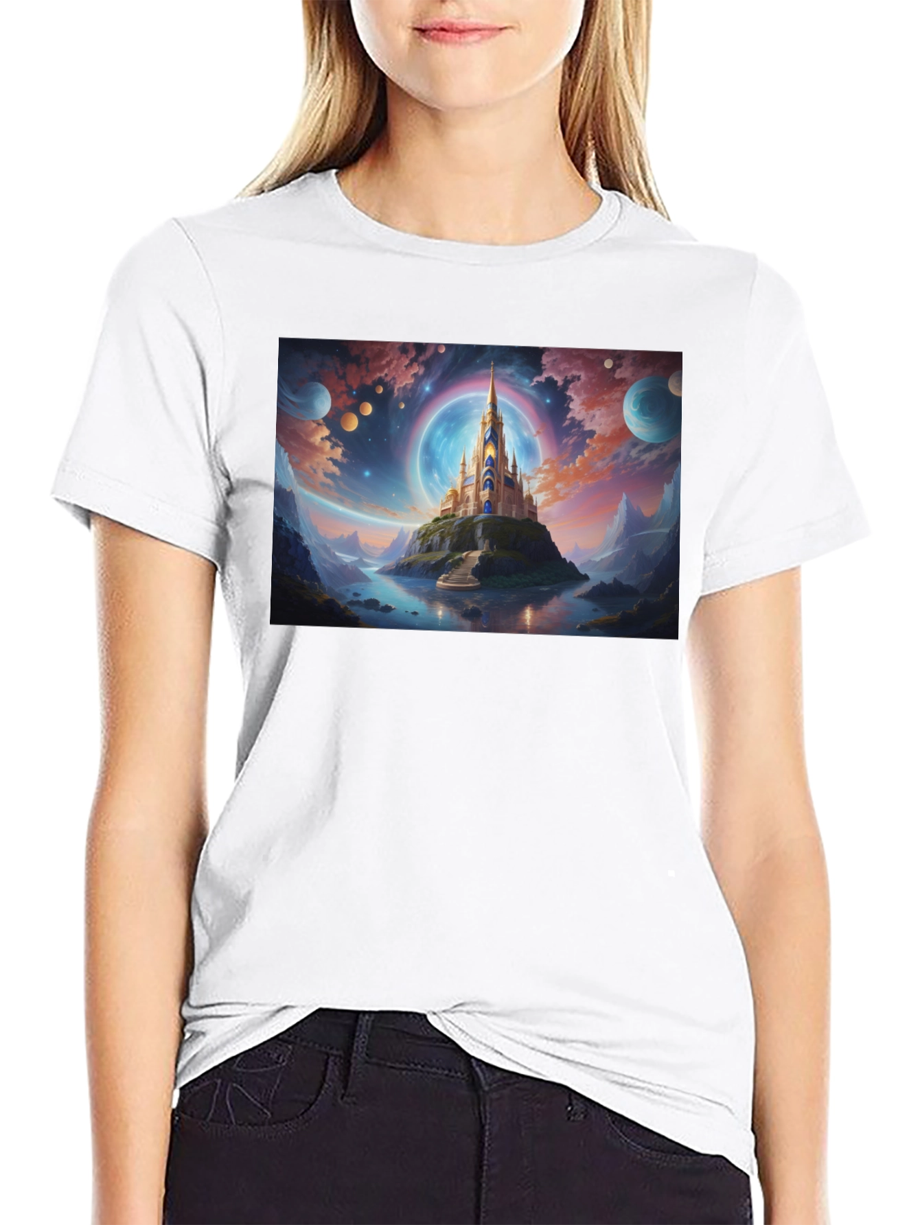 Fantasy Castle Graphic Tee