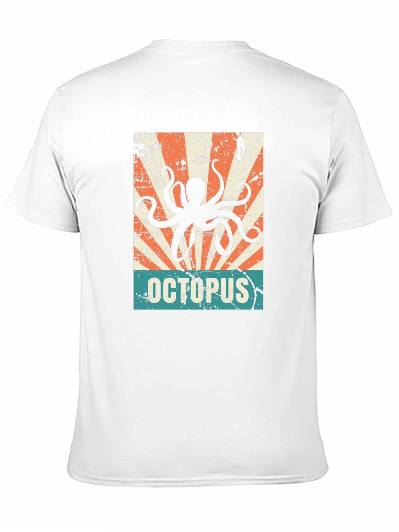 Retro Octopus Graphic T-Shirt