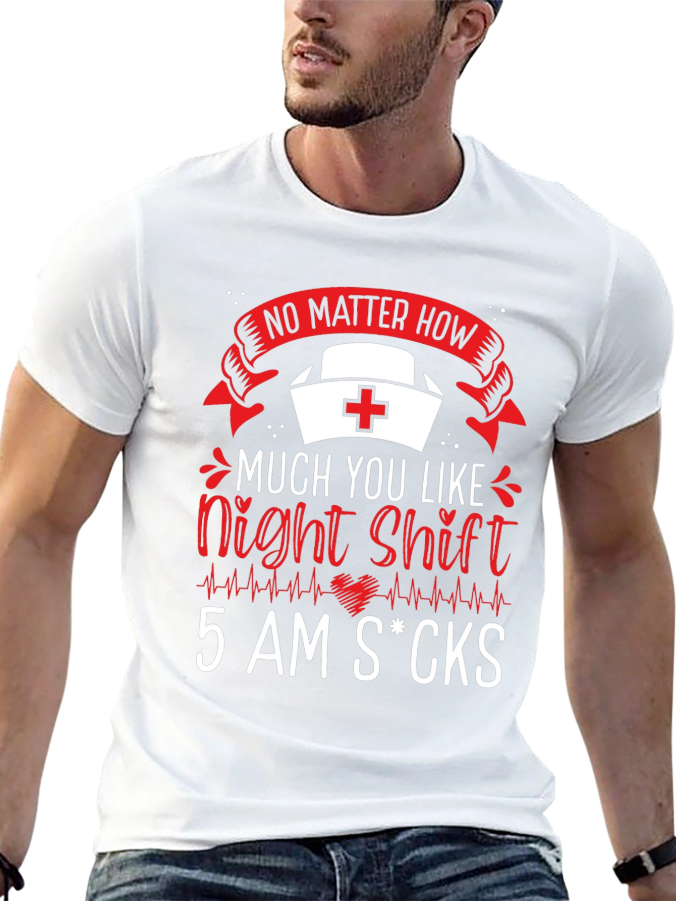 Night Shift Nurse Funny T-Shirt