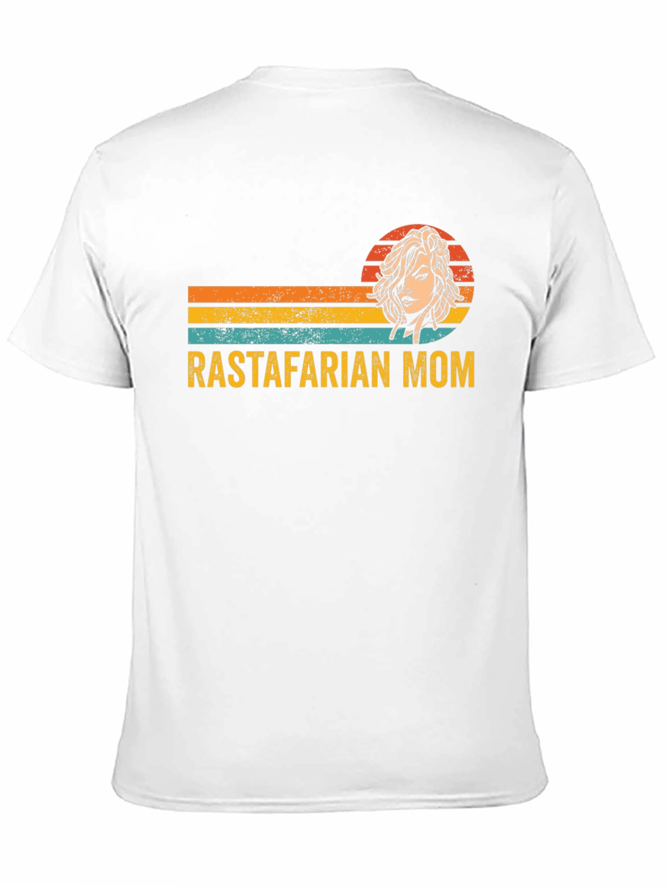 Rastafarian Mom Graphic Tee - Stylish & Unique