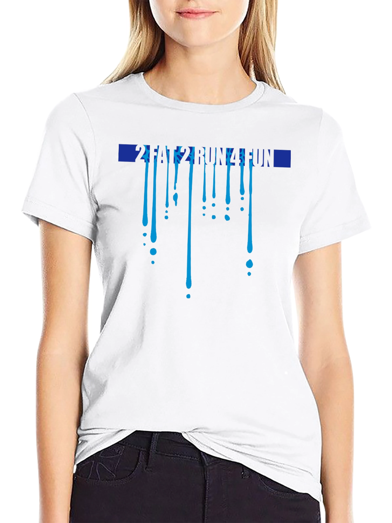 Fun Run T-Shirt - Dripping Design