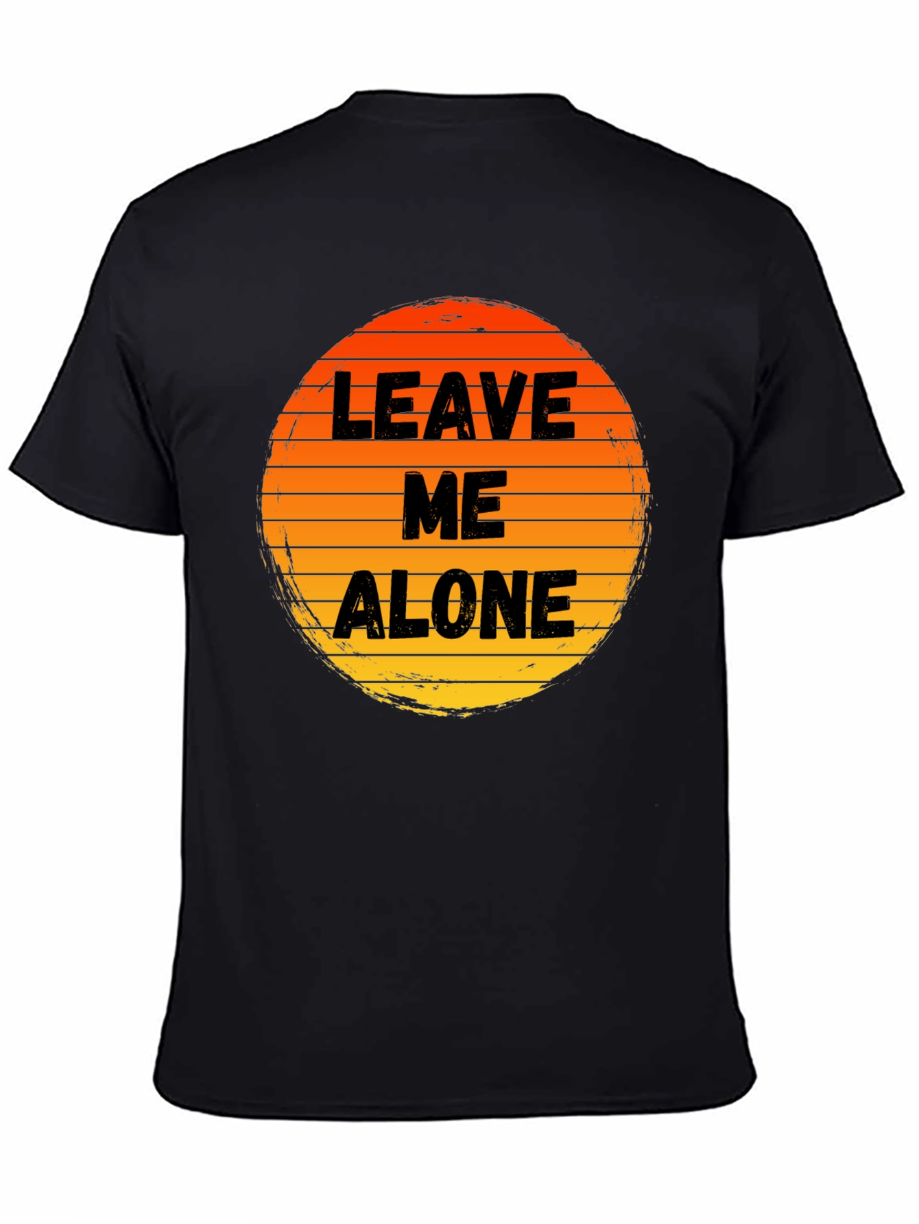 Leave Me Alone Sunset Graphic Tee