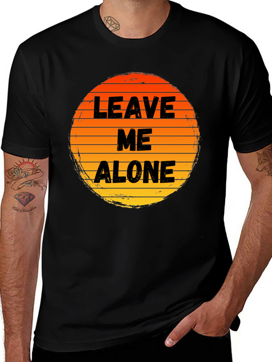 Leave Me Alone Sunset Graphic Tee