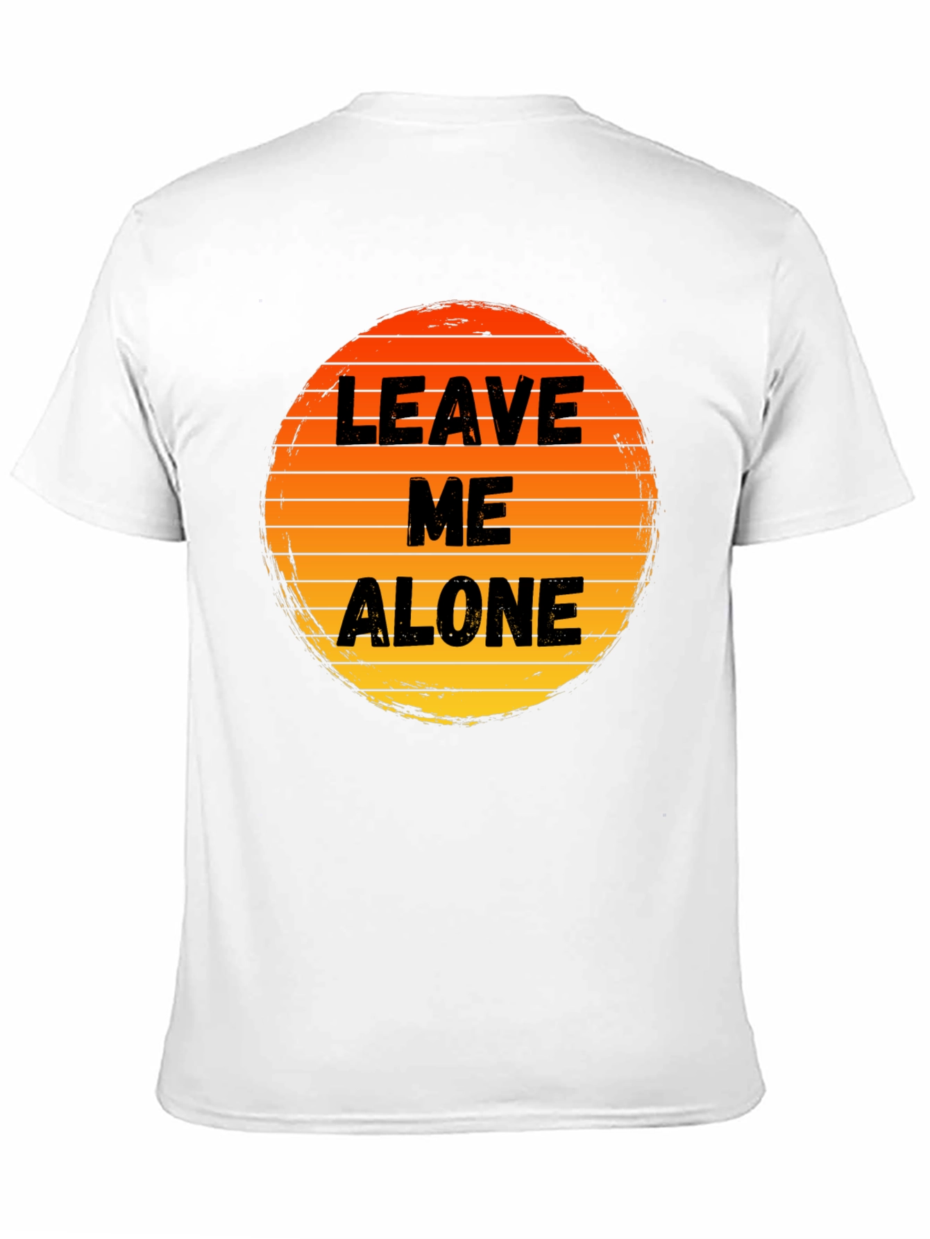 Leave Me Alone Sunset Graphic Tee