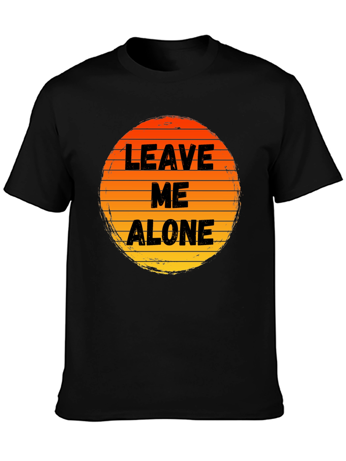 Leave Me Alone Sunset Graphic Tee