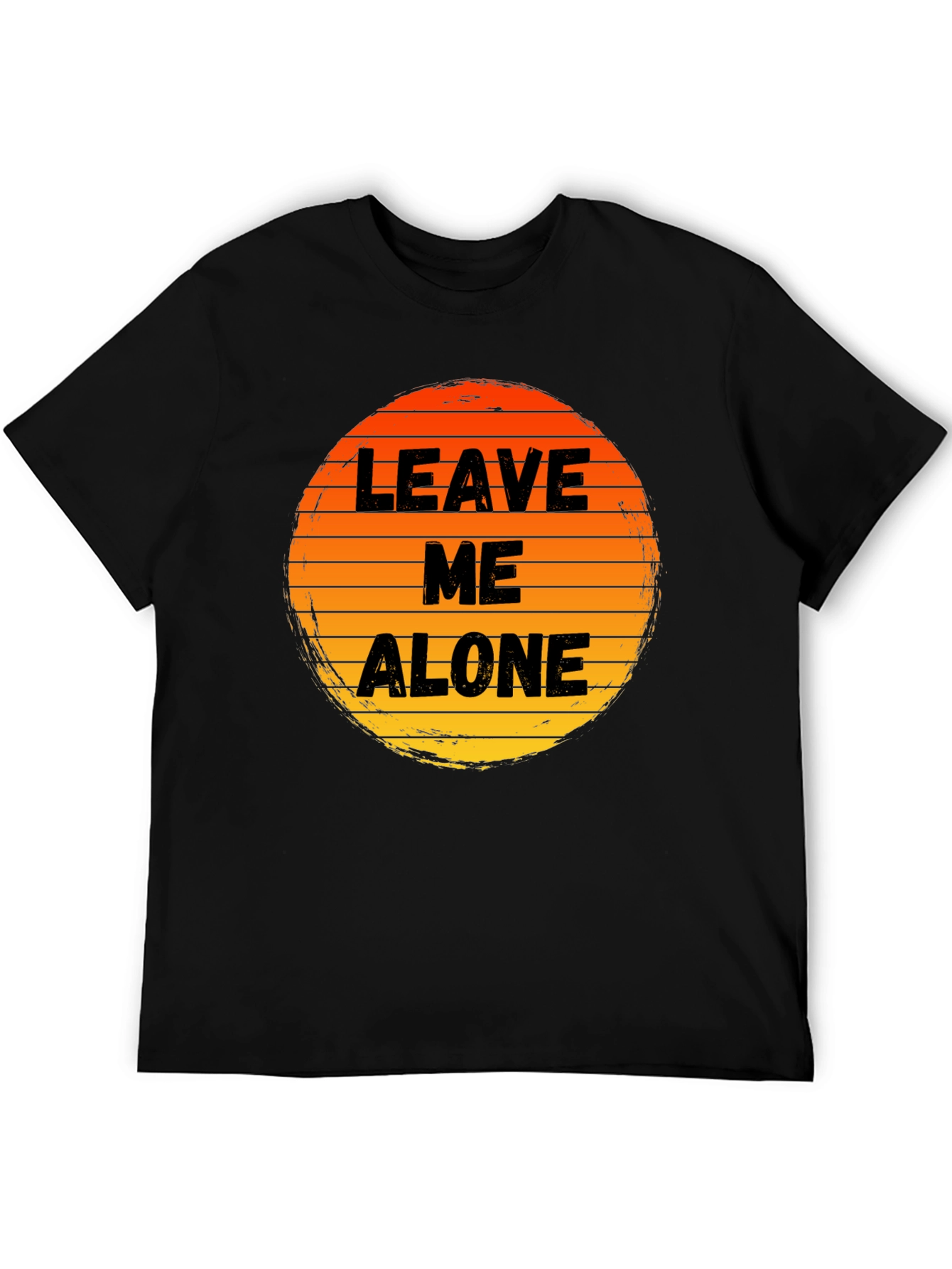 Leave Me Alone Sunset Graphic Tee