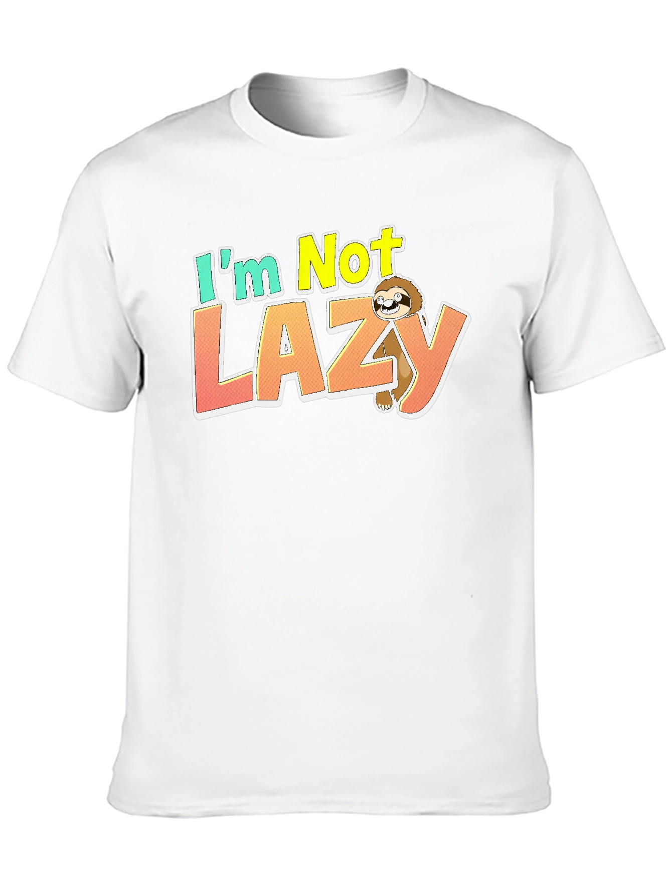 Im Not Lazy Sloth Graphic T-Shirt
