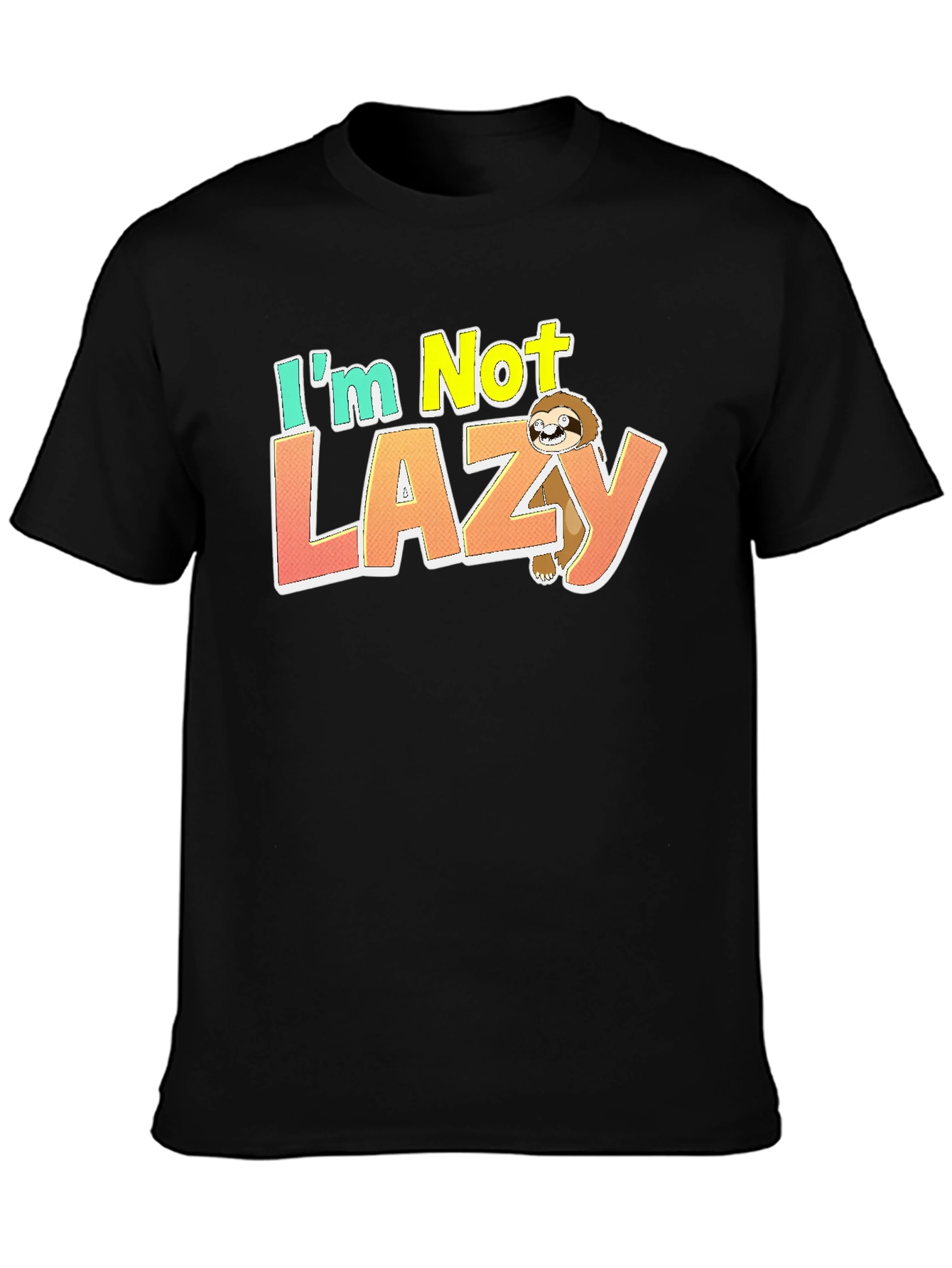 Im Not Lazy Sloth Graphic T-Shirt