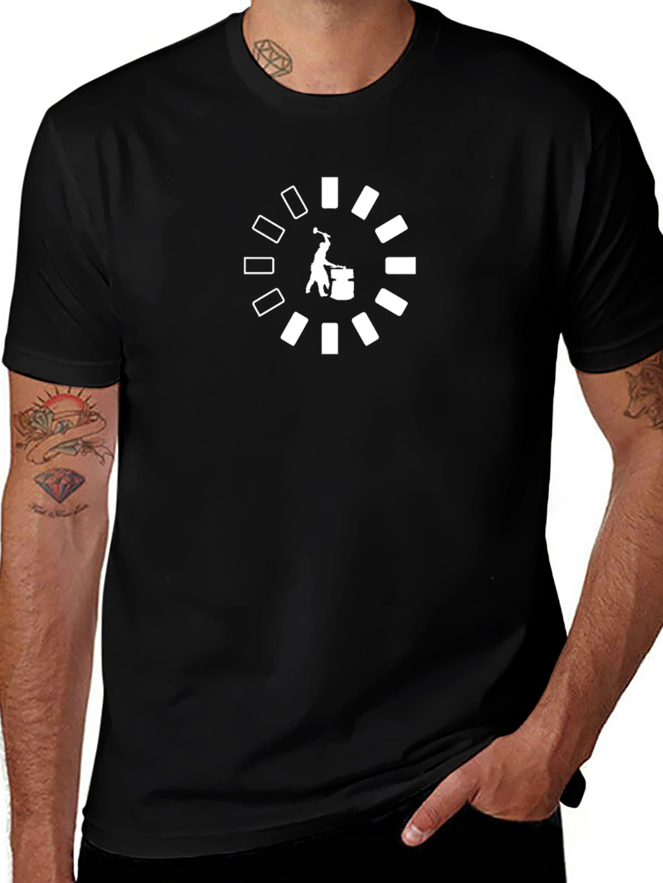 Blacksmith Loading Screen Mens Tee