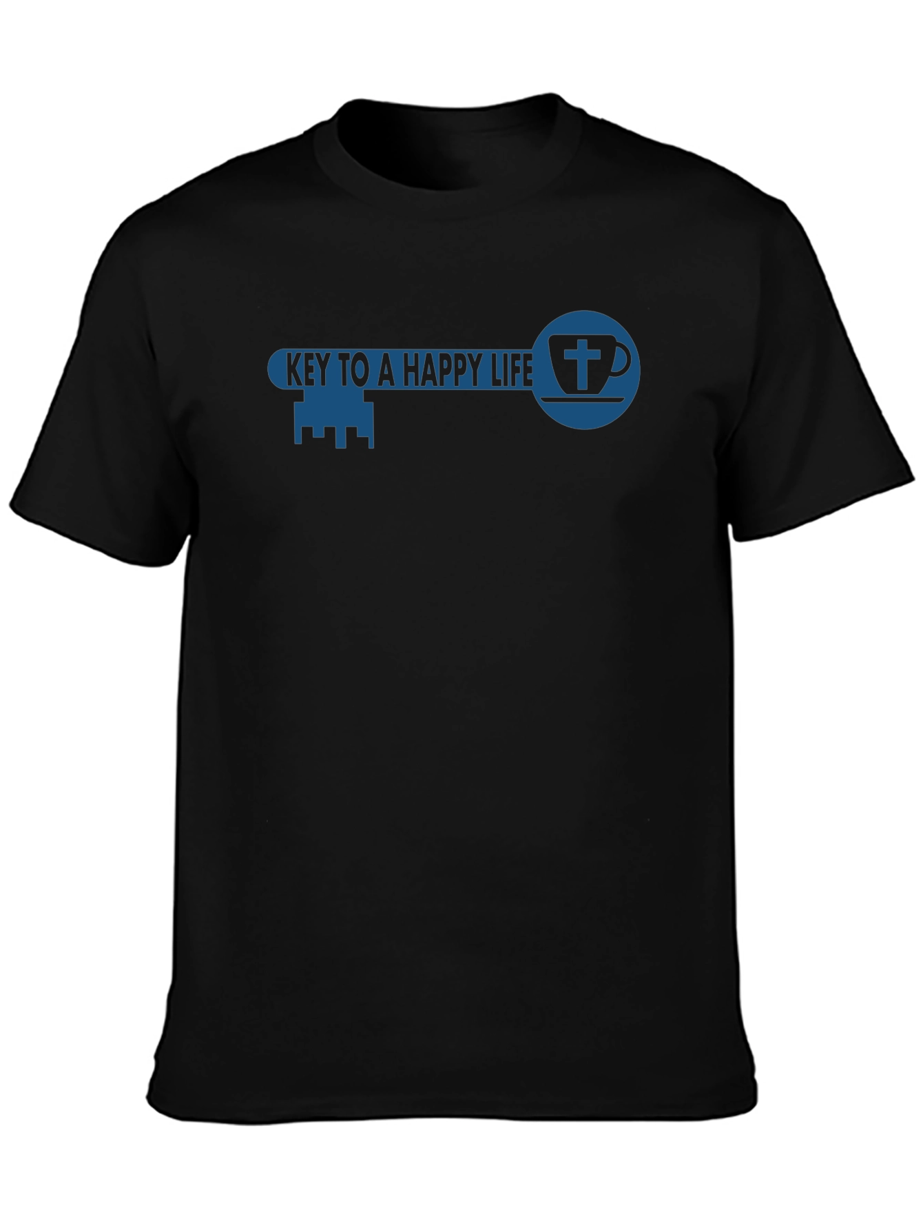 Key to a Happy Life Christian T-Shirt