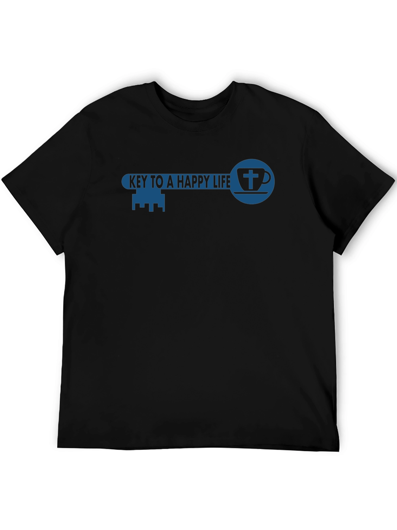Key to a Happy Life Christian T-Shirt