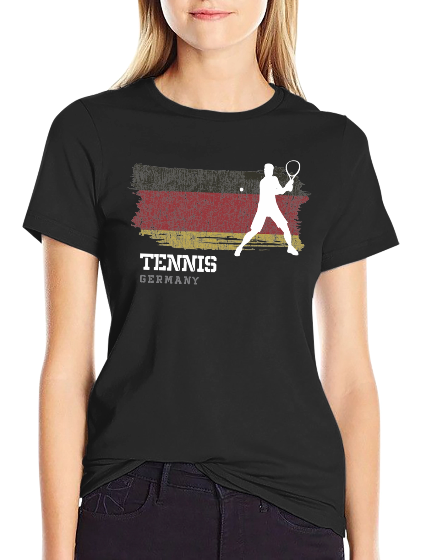 Germany Tennis Flag T-Shirt