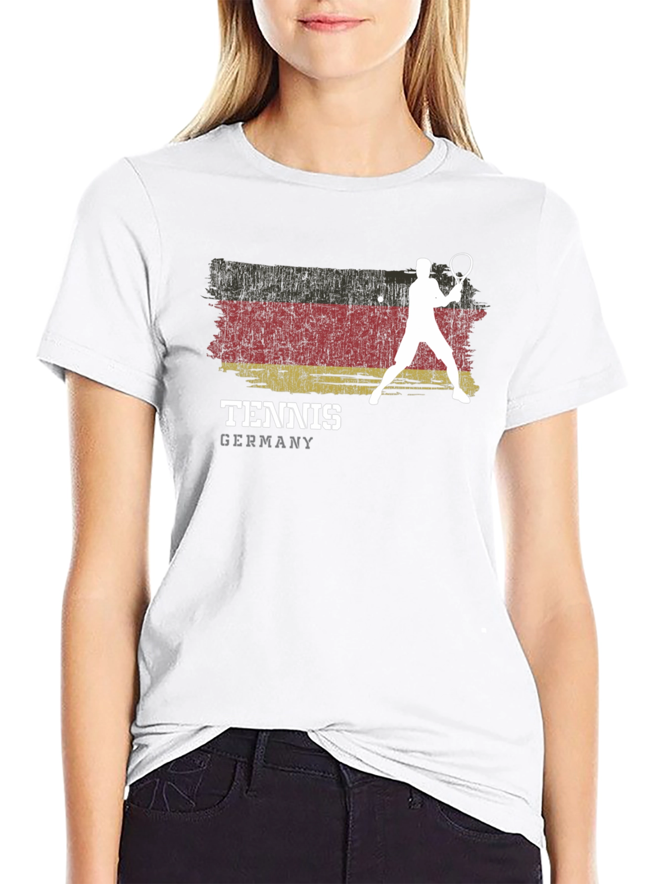 Germany Tennis Flag T-Shirt
