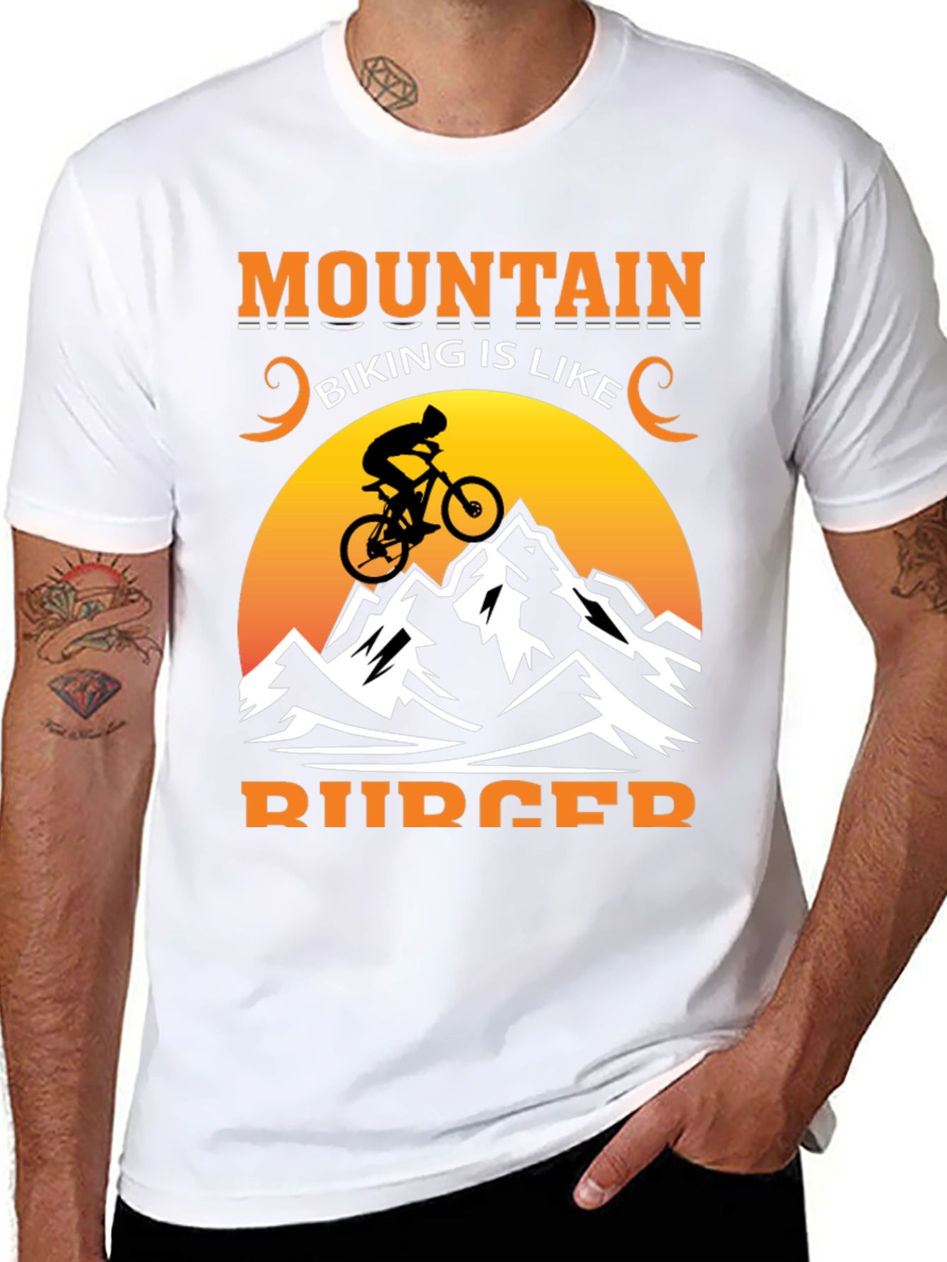 Mountain Biking T-Shirt - Adventure Ready