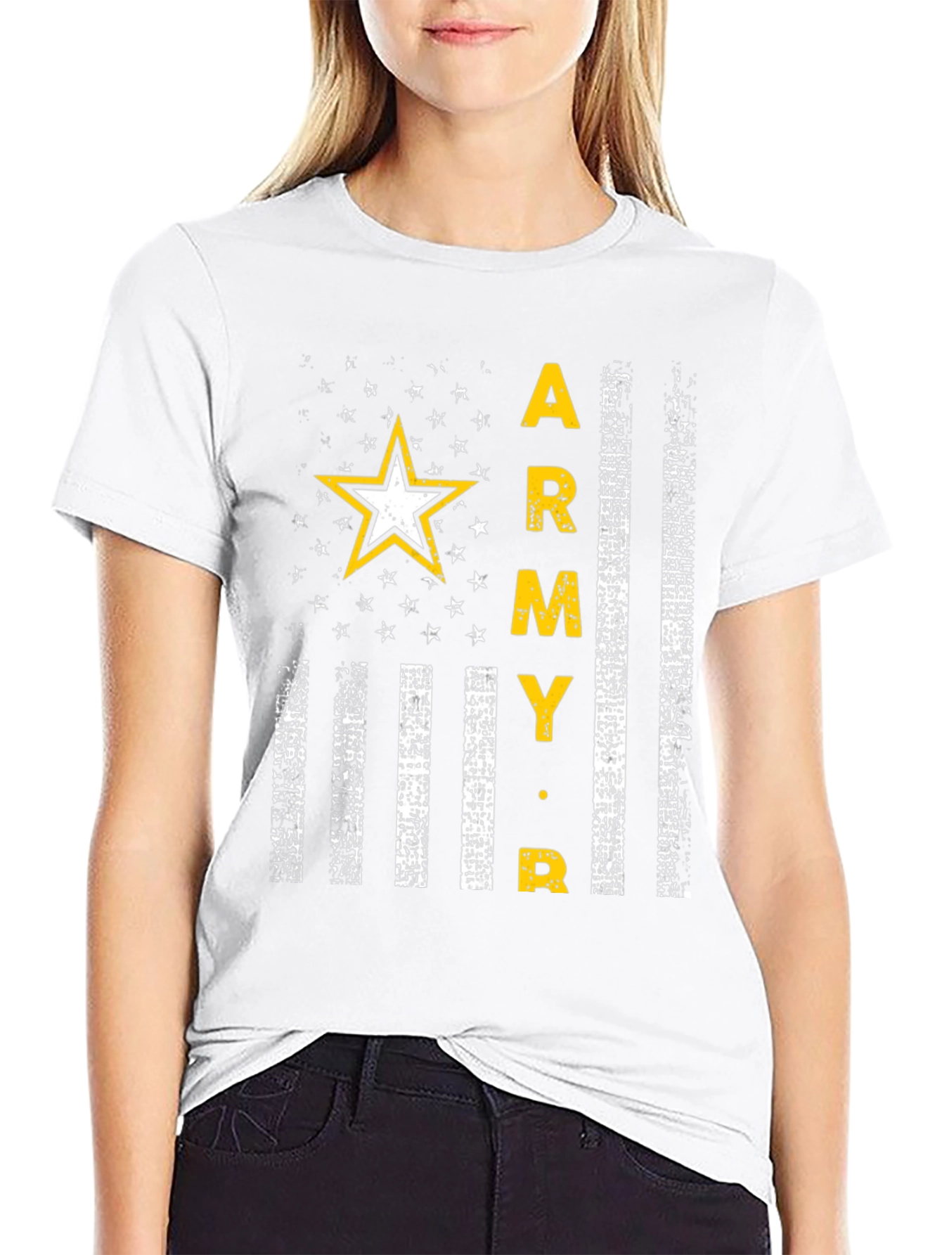 Army Flag Graphic T-Shirt