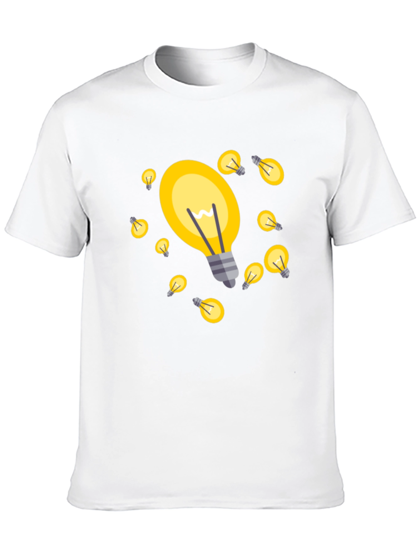 Bright Ideas T-Shirt - Black Cotton Blend