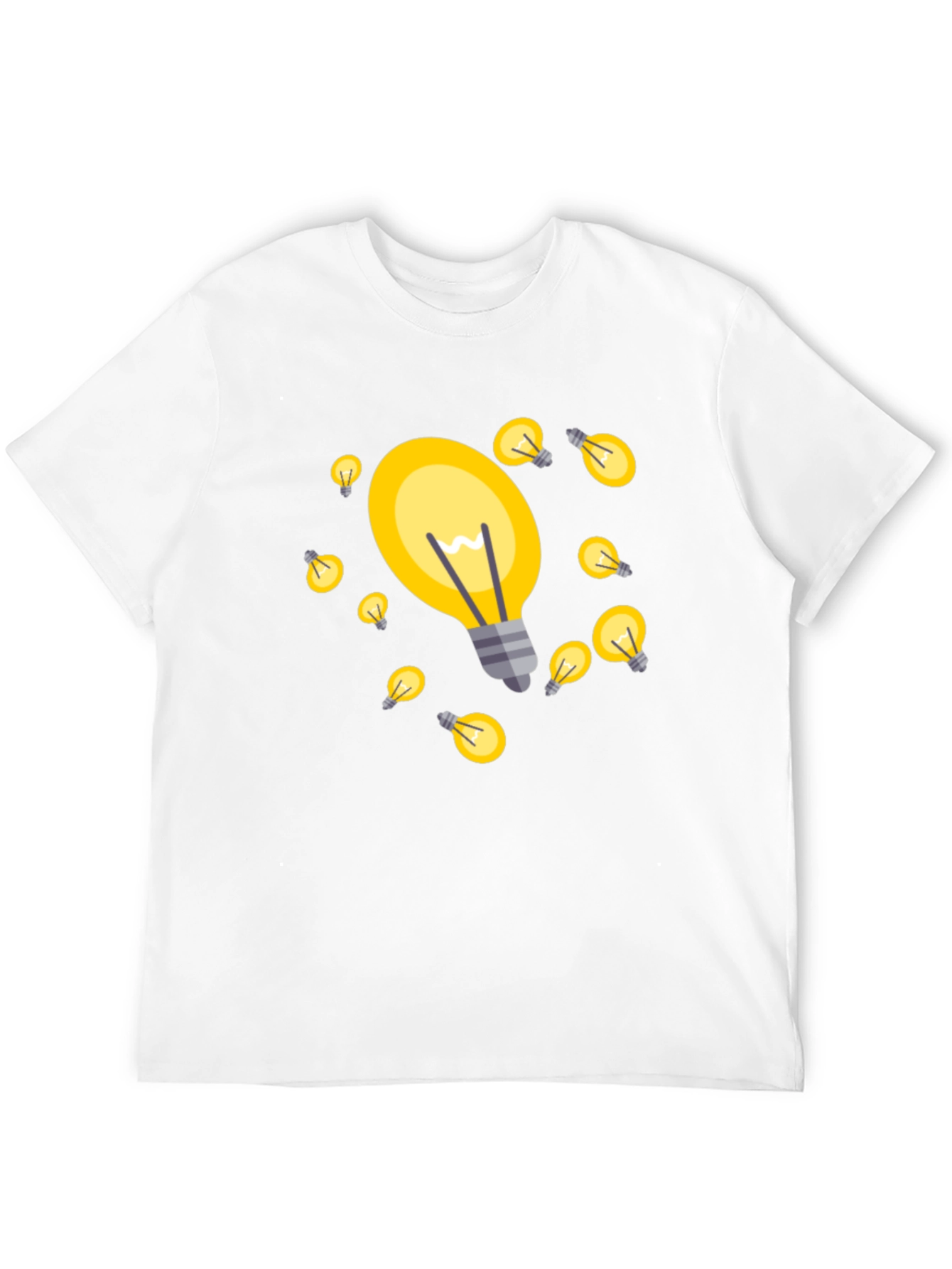 Bright Ideas T-Shirt - Black Cotton Blend